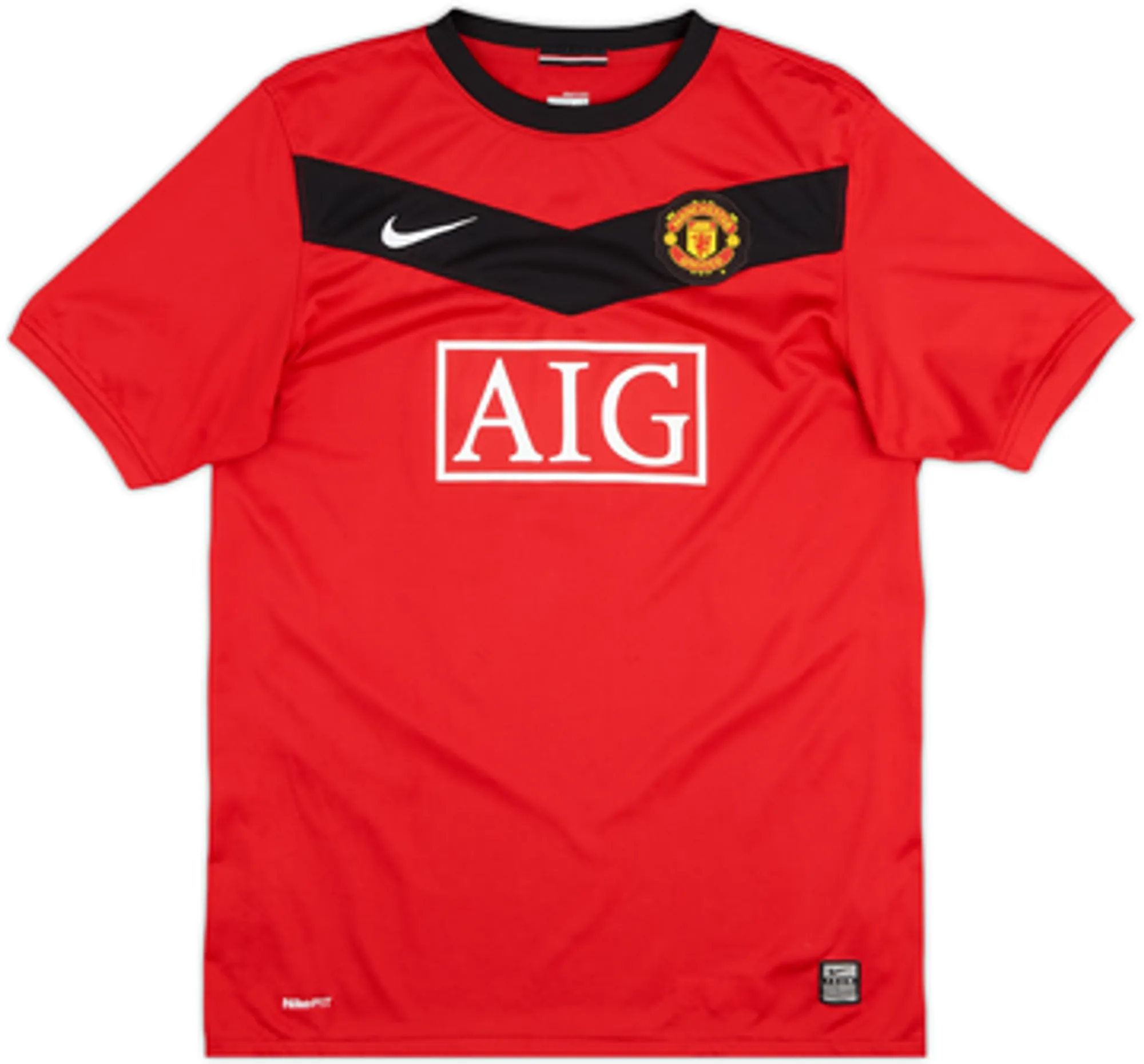 2009-10 Manchester United Home Shirt Carrick #16 - 8/10 - (S)