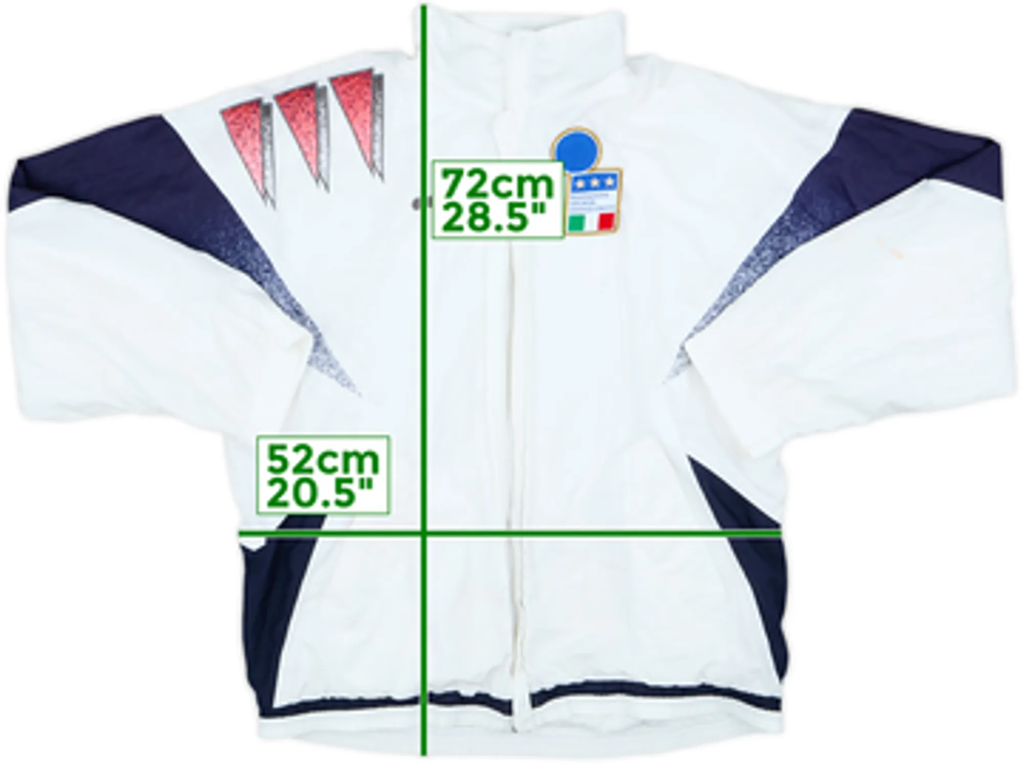 1992 Italy Diadora Track Jacket - 4/10 - (L)