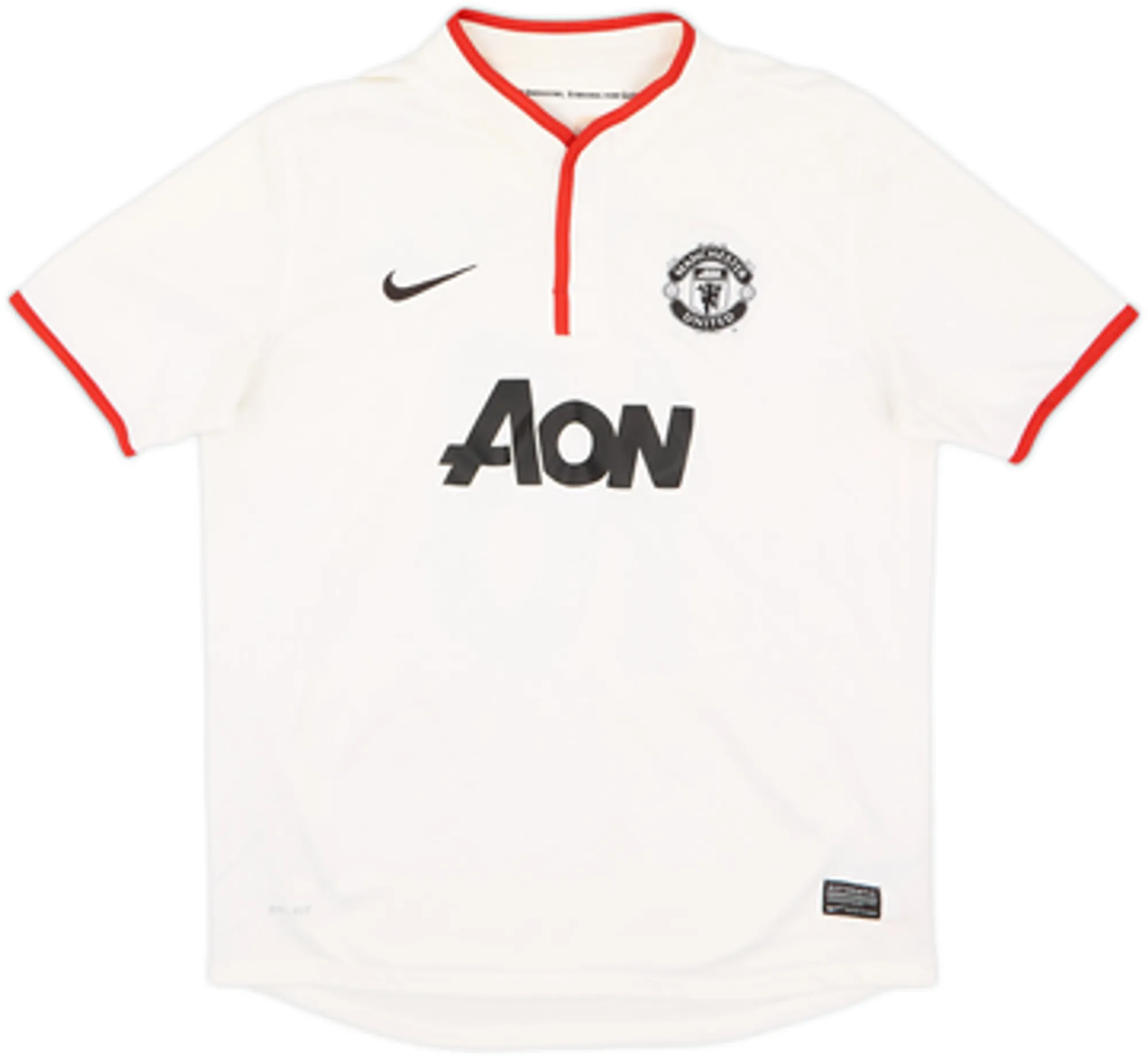 2012-14 Manchester United Away Shirt Carrick #16 - 8/10 - (S)