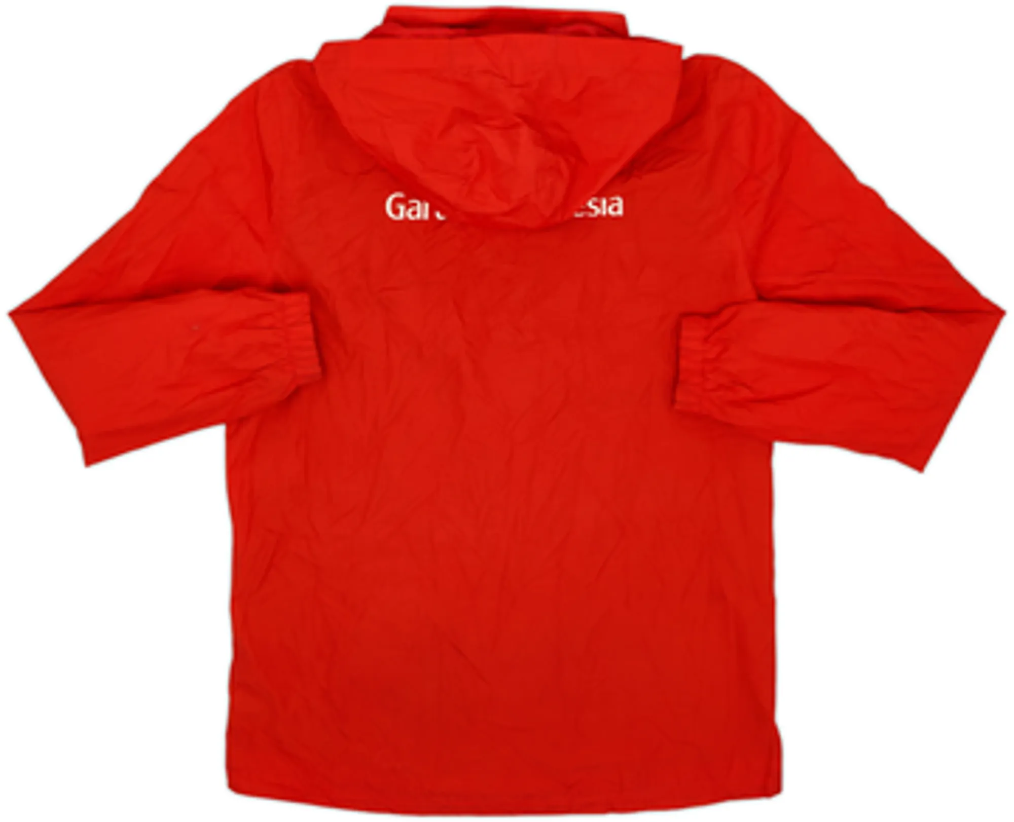 2015-16 Liverpool New Balance Hooded Track Jacket - 8/10 - (XL.Boys)