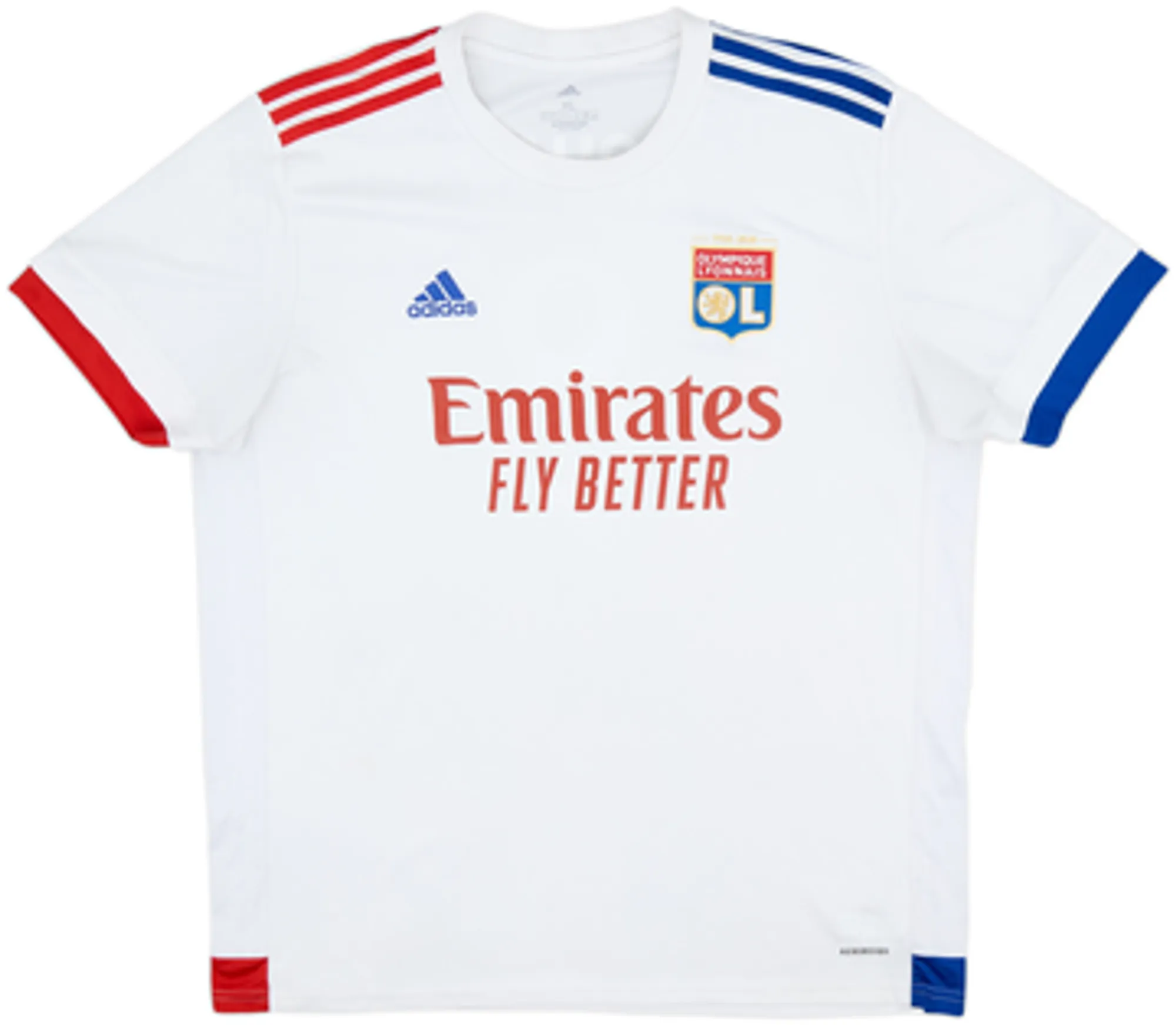 2020-21 Lyon Home Shirt Aouar #8 - 7/10 - (XL)
