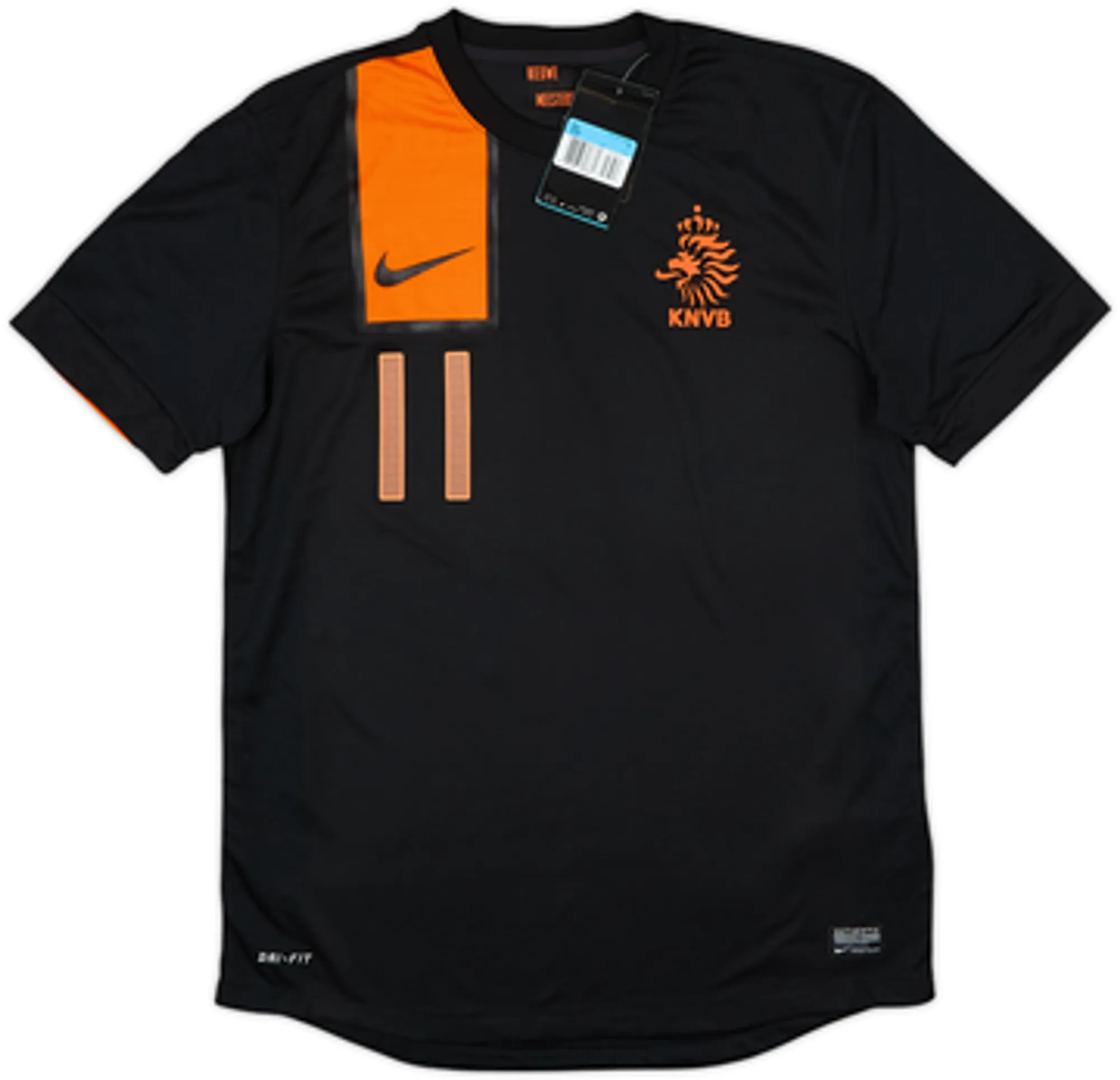 2012-13 Netherlands Away Shirt Robben #11 (M)