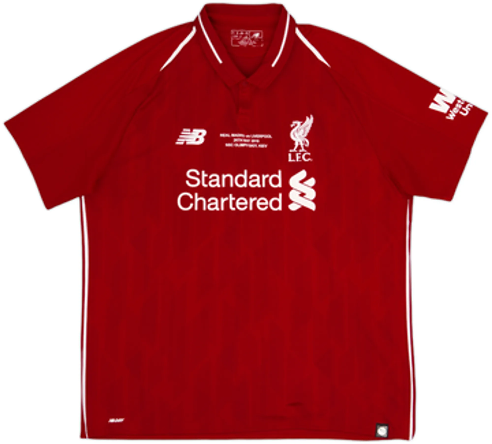 2018-19 Liverpool 'CL Final' Home Shirt M.Salah #11 - 6/10 - (XL)