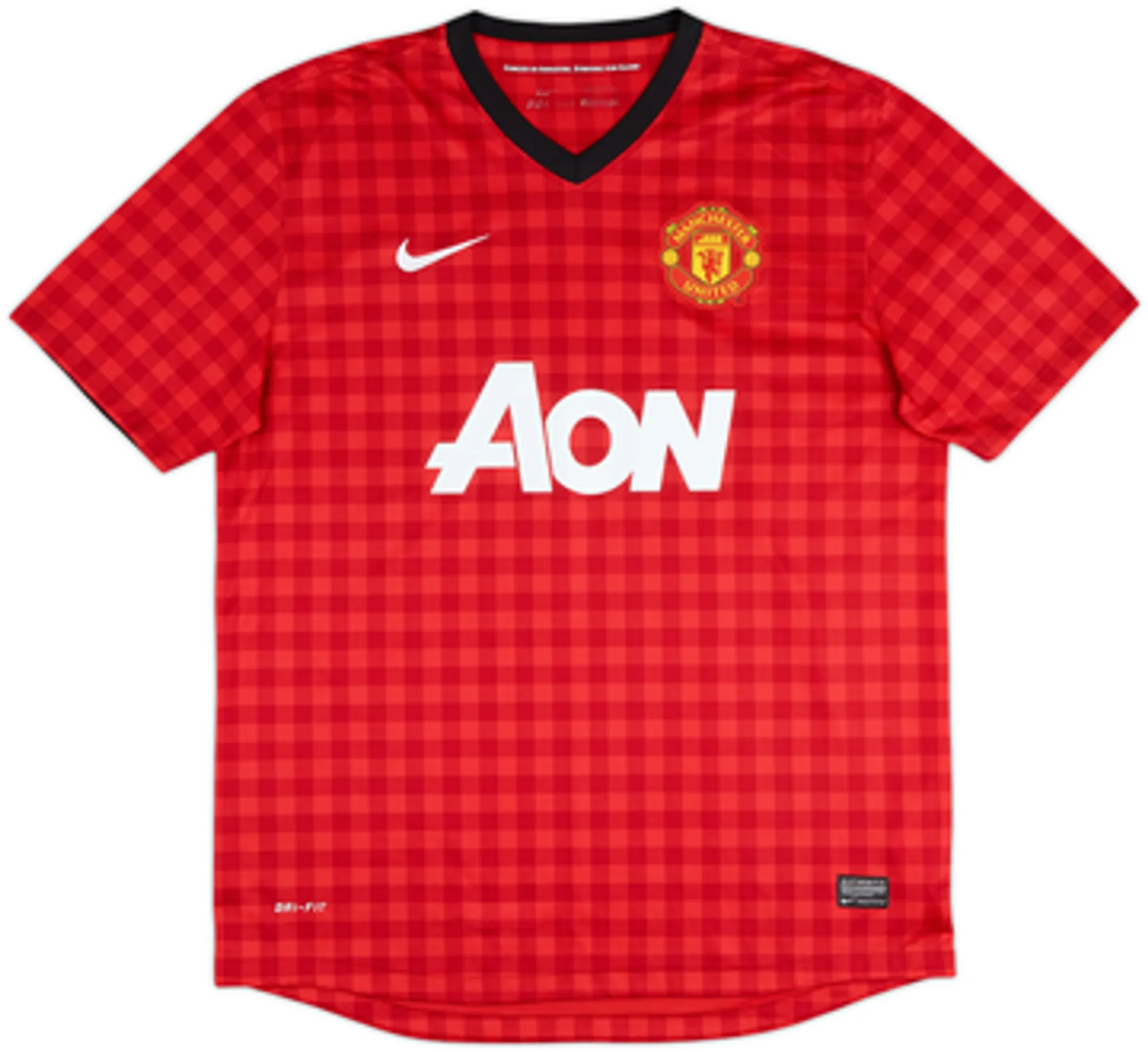 2012-13 Manchester United Home Shirt Carrick #16EXXL