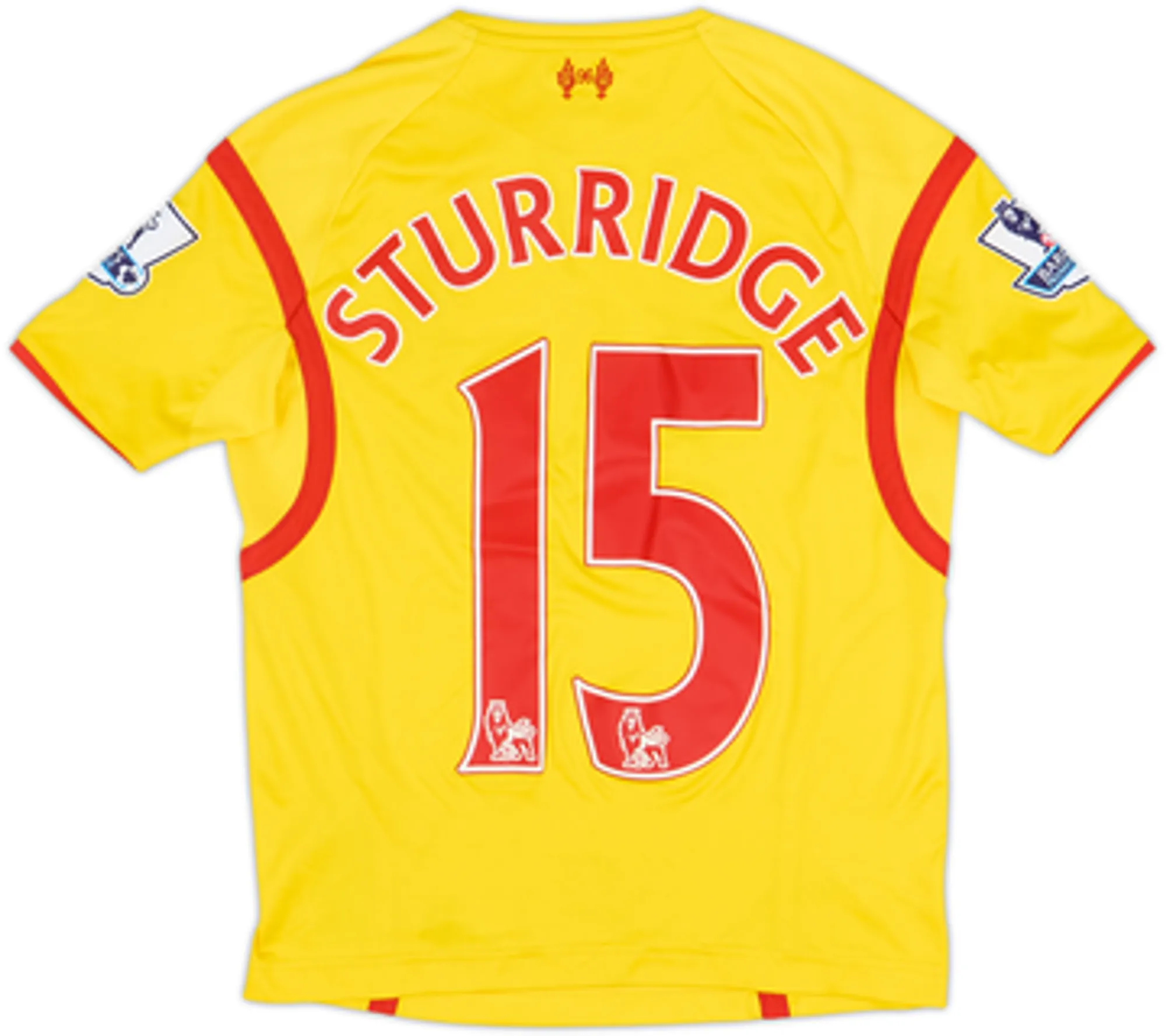 2014-15 Liverpool Away Shirt & Shorts Sturridge #15 - 5/10 - (M.Boys)