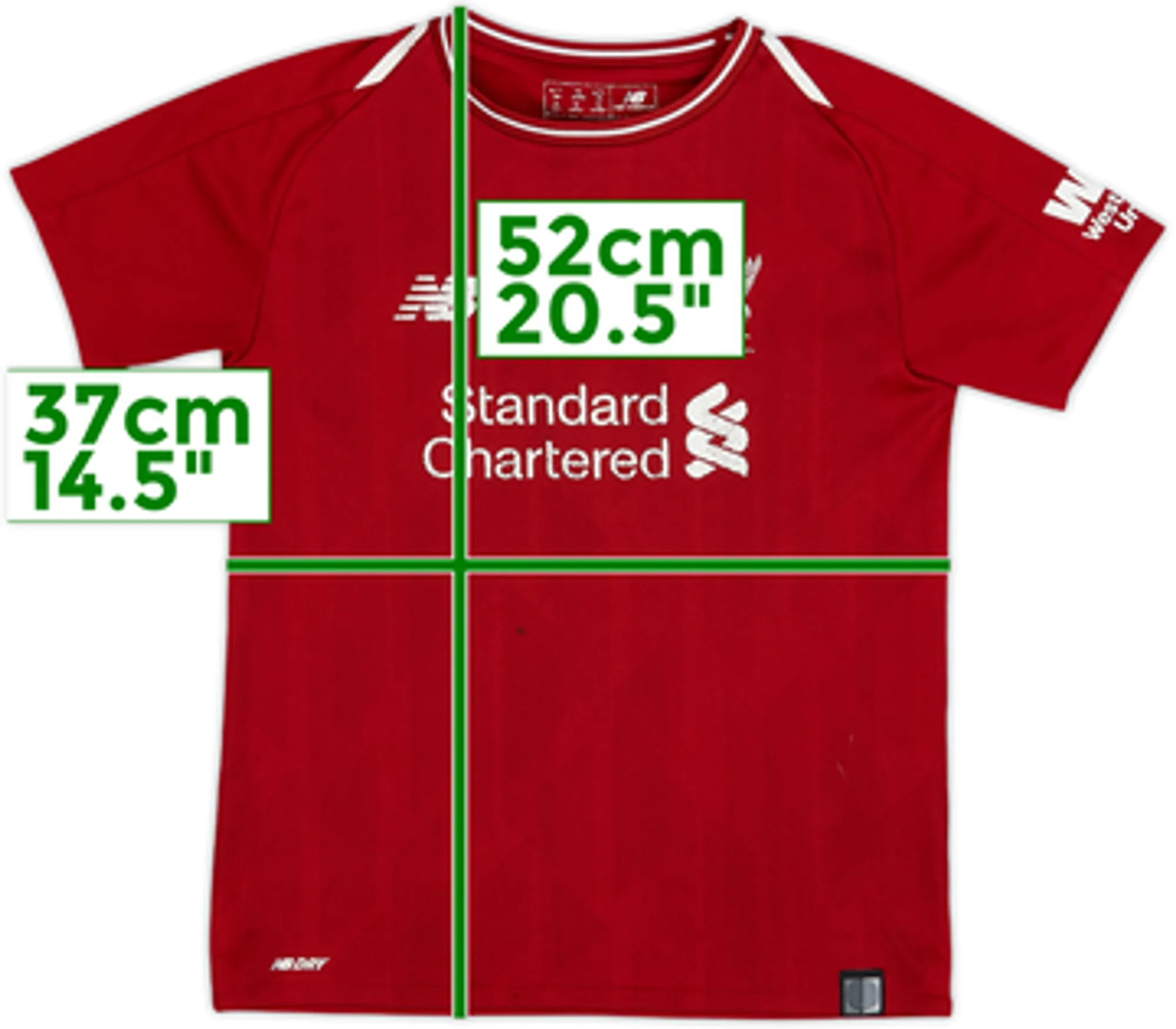 2018-19 Liverpool Home Shirt - 5/10 - (6-7 Years)