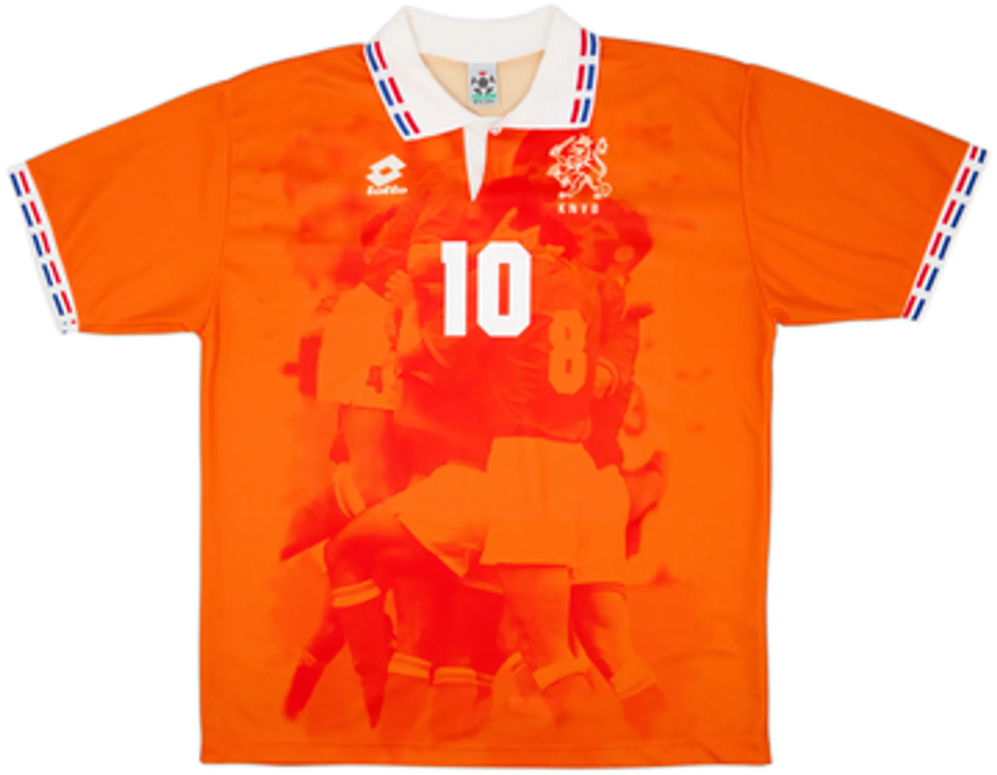 1996 Netherlands Home Shirt Bergkamp #10 - 7/10 - (XXL)