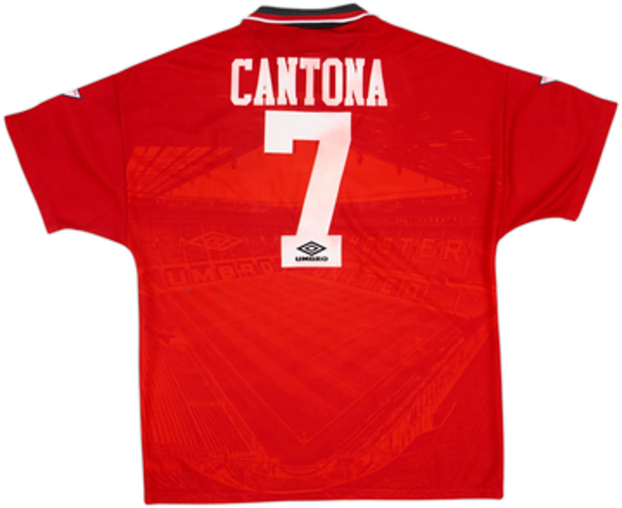 1994-96 Manchester United Home Shirt & Shorts Cantona #7 - 8/10 - (L)