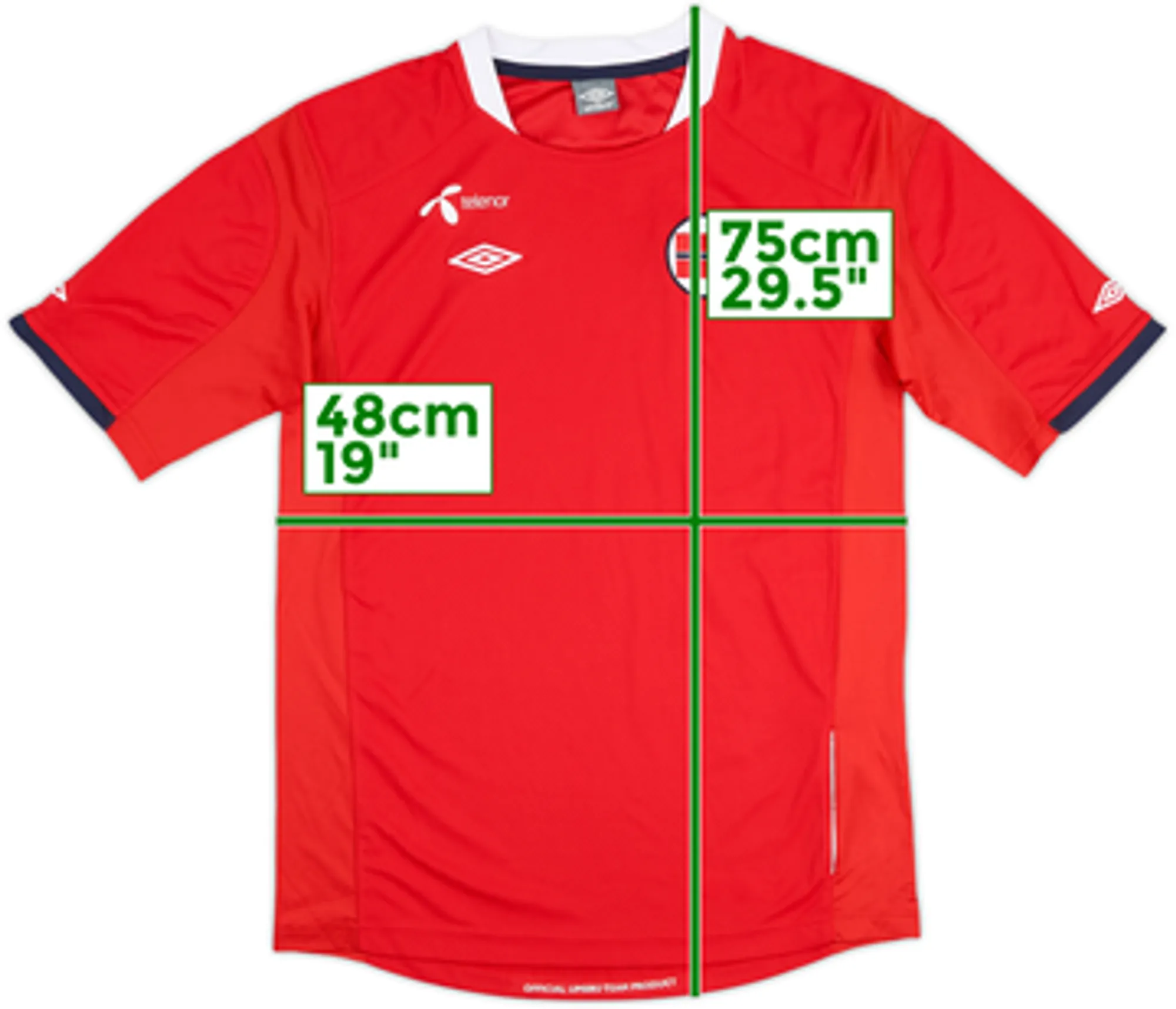 2010-11 Norway Home Shirt - 8/10 - (M)