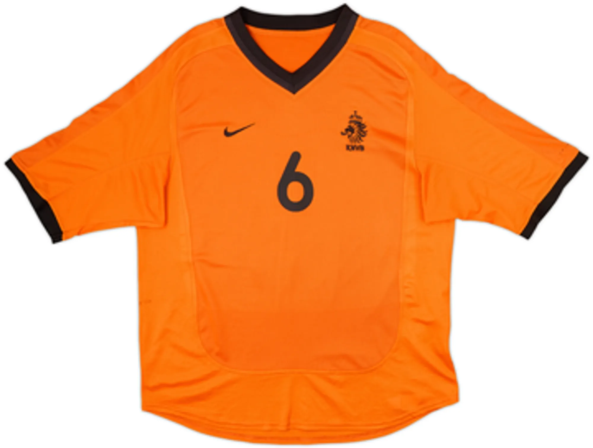 2000-02 Netherlands Home Shirt Seedorf #6 - 7/10 - (L)