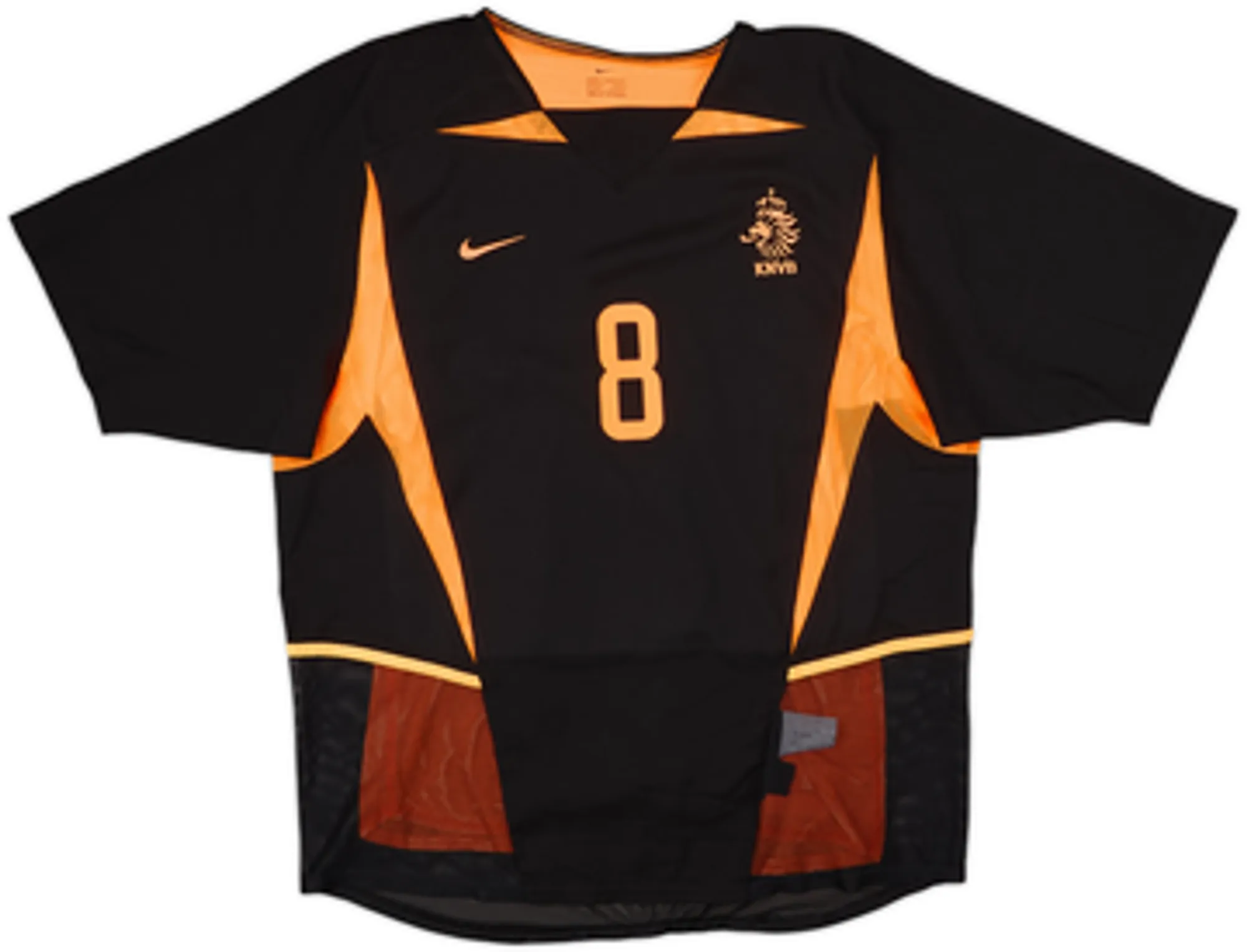 2002-04 Netherlands Player Issue Away Shirt Davids #8 - 8/10 - (M)
