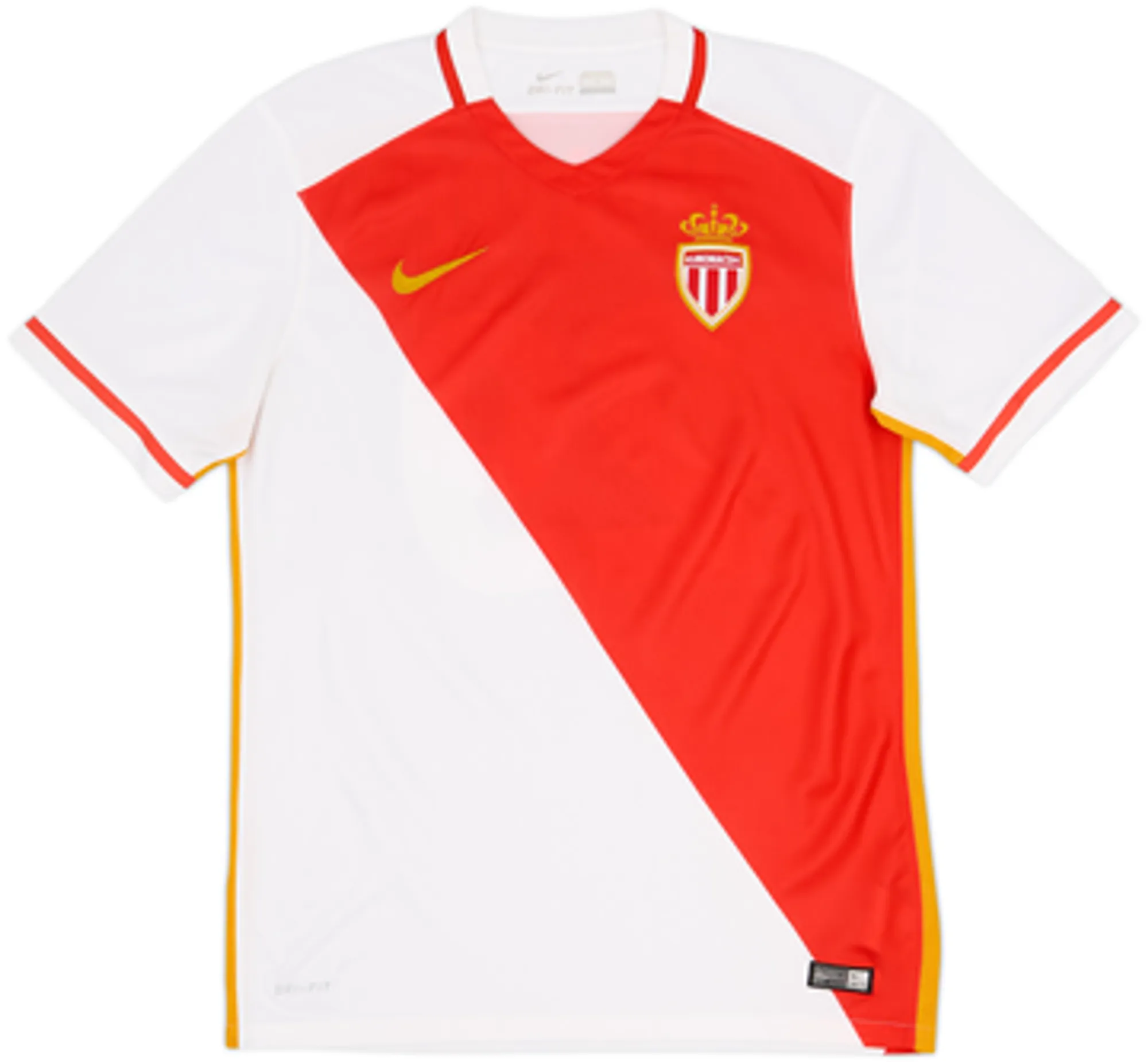 2015-16 Monaco Home Shirt Mbappe #29 - 8/10 - (M)