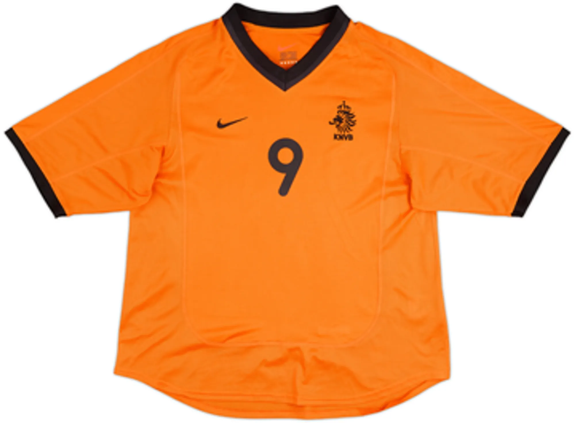2000-02 Netherlands Home Shirt V.Nistelrooy #9 - 8/10 - (M)