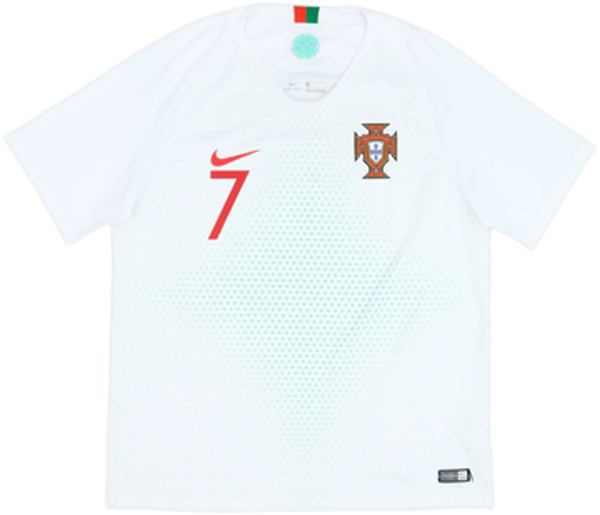 2018-19 Portugal Away Shirt Ronaldo #7 - 8/10 - (L)