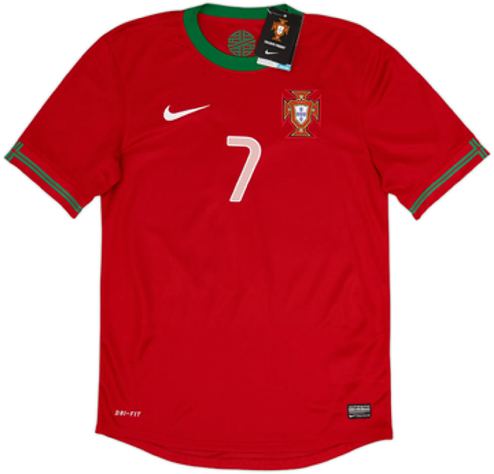 2012-13 Portugal Home Shirt Ronaldo #7 (S)