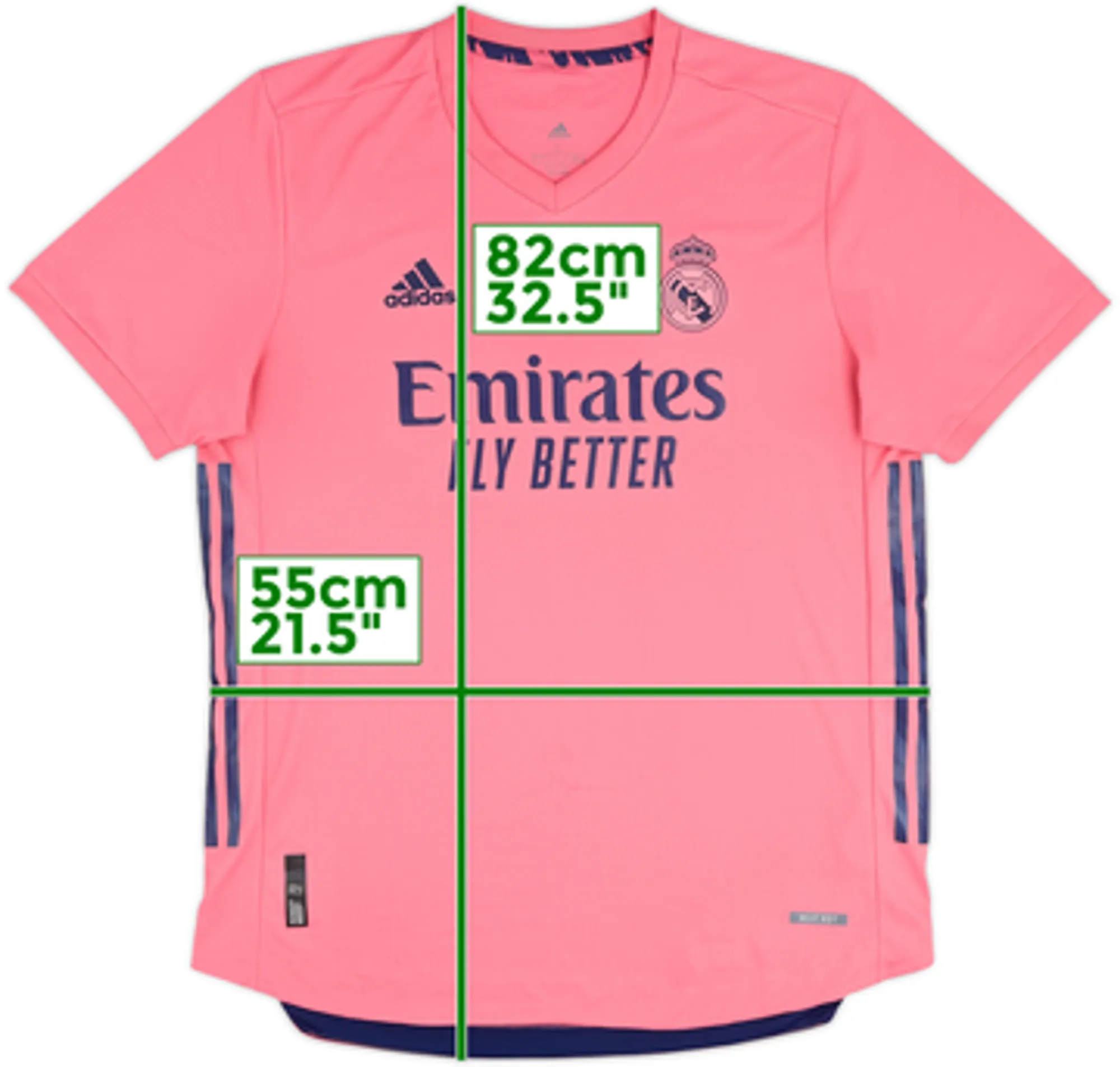 2020-21 Real Madrid Authentic Away Shirt - 7/10 - (L)