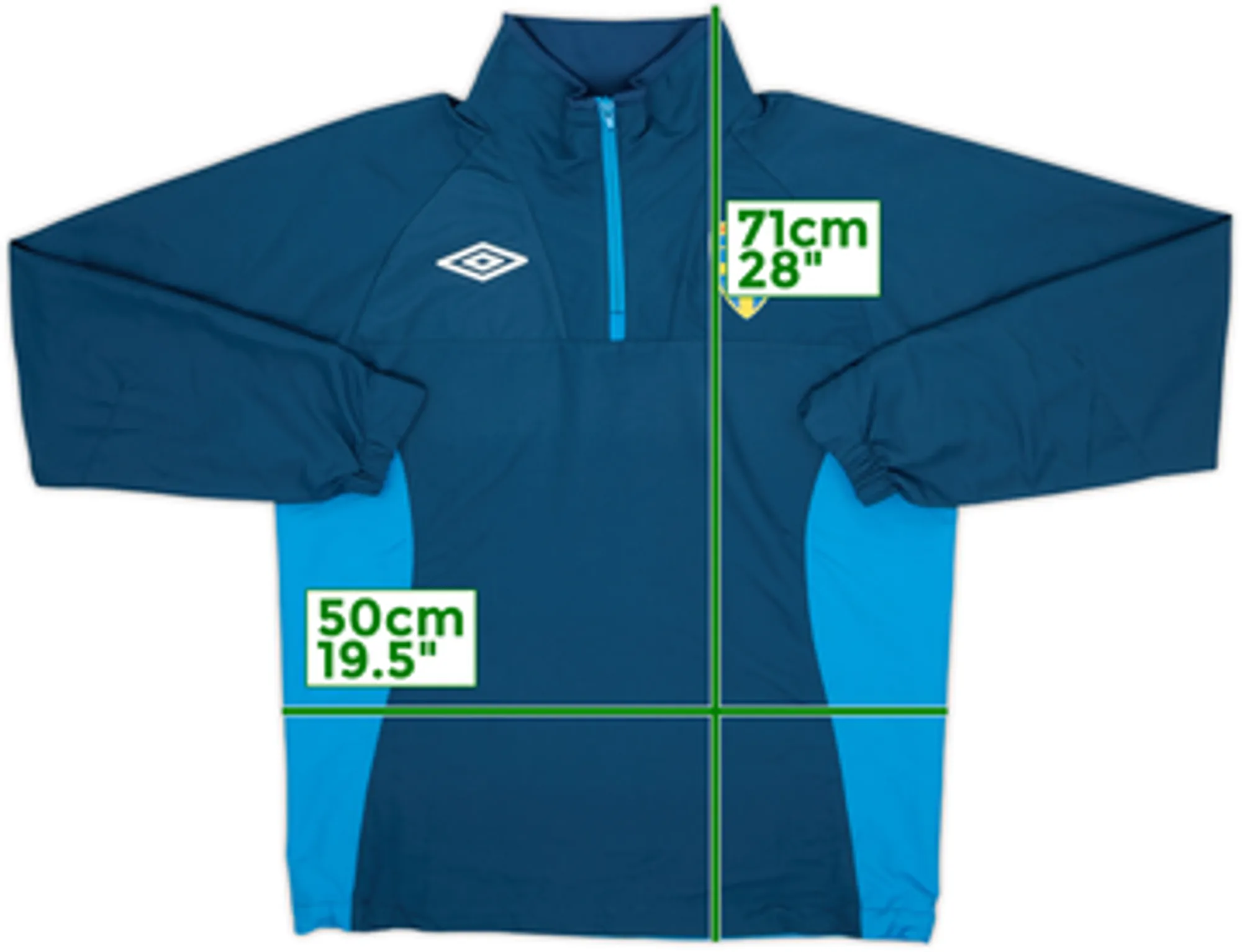 2008-10 Sweden Umbro 1/4 Zip Drill Top - 8/10 - (XS)