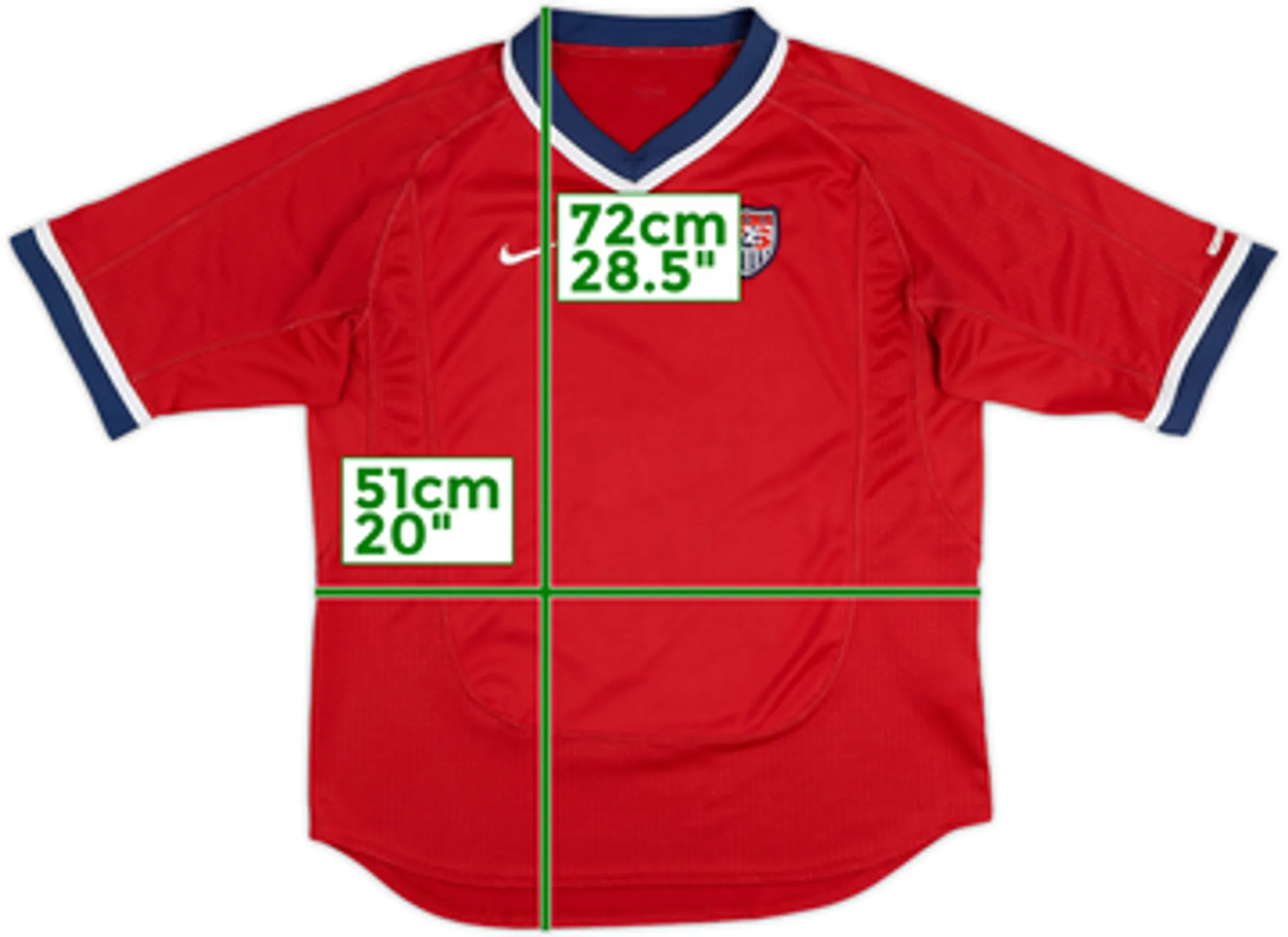 2000-02 USA Away Shirt - 8/10 - (M)