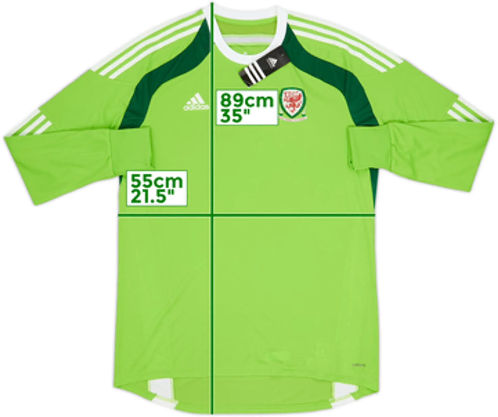 2014-15 Wales Player Issue GK Shirt (XL)