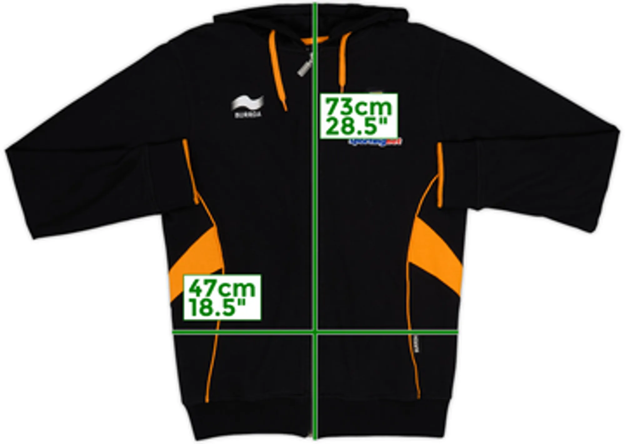 2012-13 Wolves Burrda Hooded Track Jacket - 8/10 - (XS)