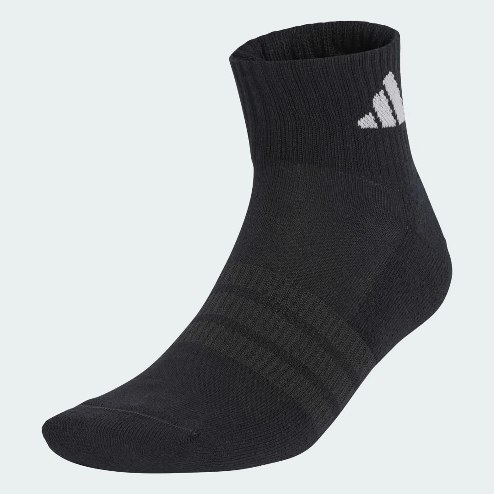 adidas CUSHIONED SPORTSWEAR ANKLE SOCKS 3 PAIR PACK
