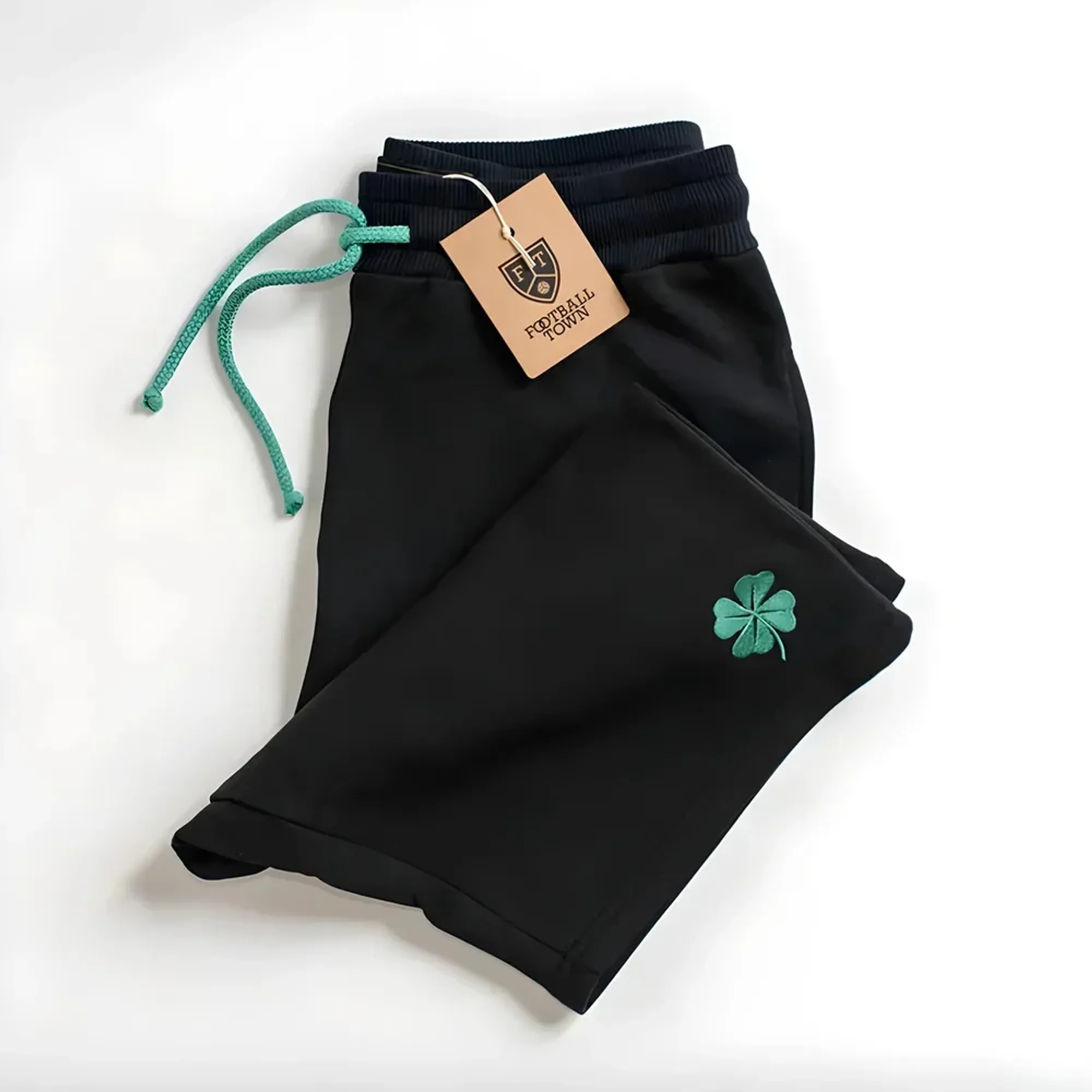 Celtic Clover Shorts (Black)