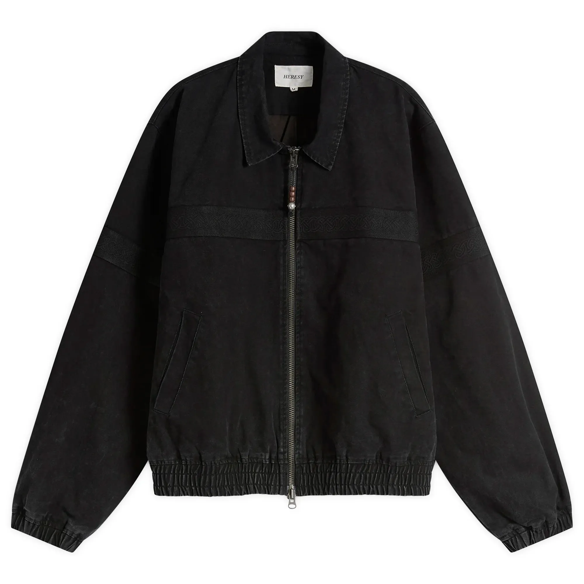 Heresy Men's Celtic Track Jacket Ash