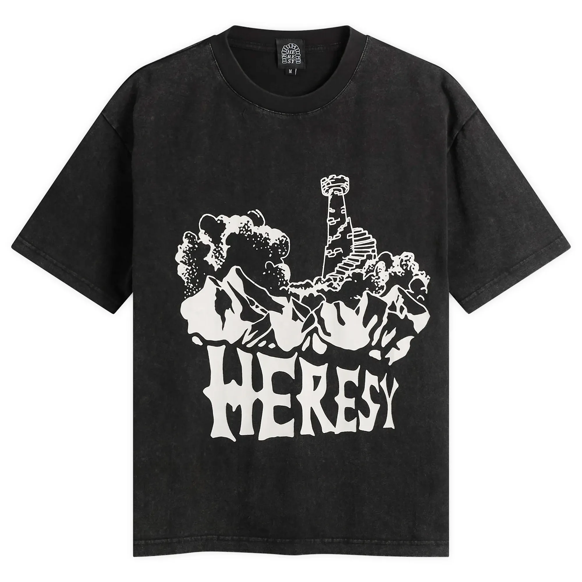 Heresy Men's Tower T-Shirt Ash