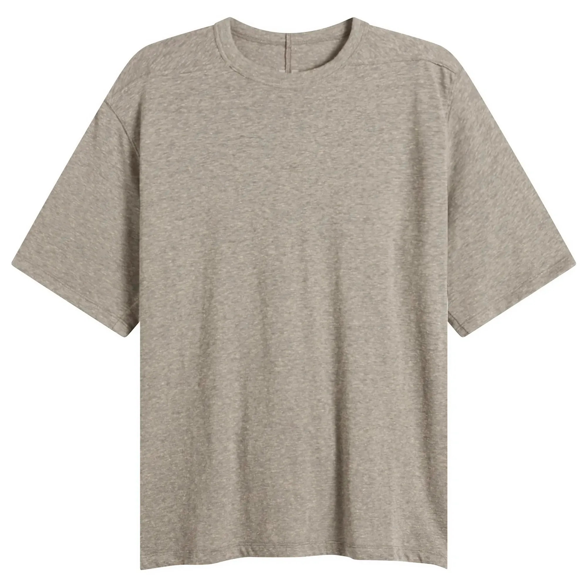 Rick Owens Men's Brad T-Shirt Grey Melange