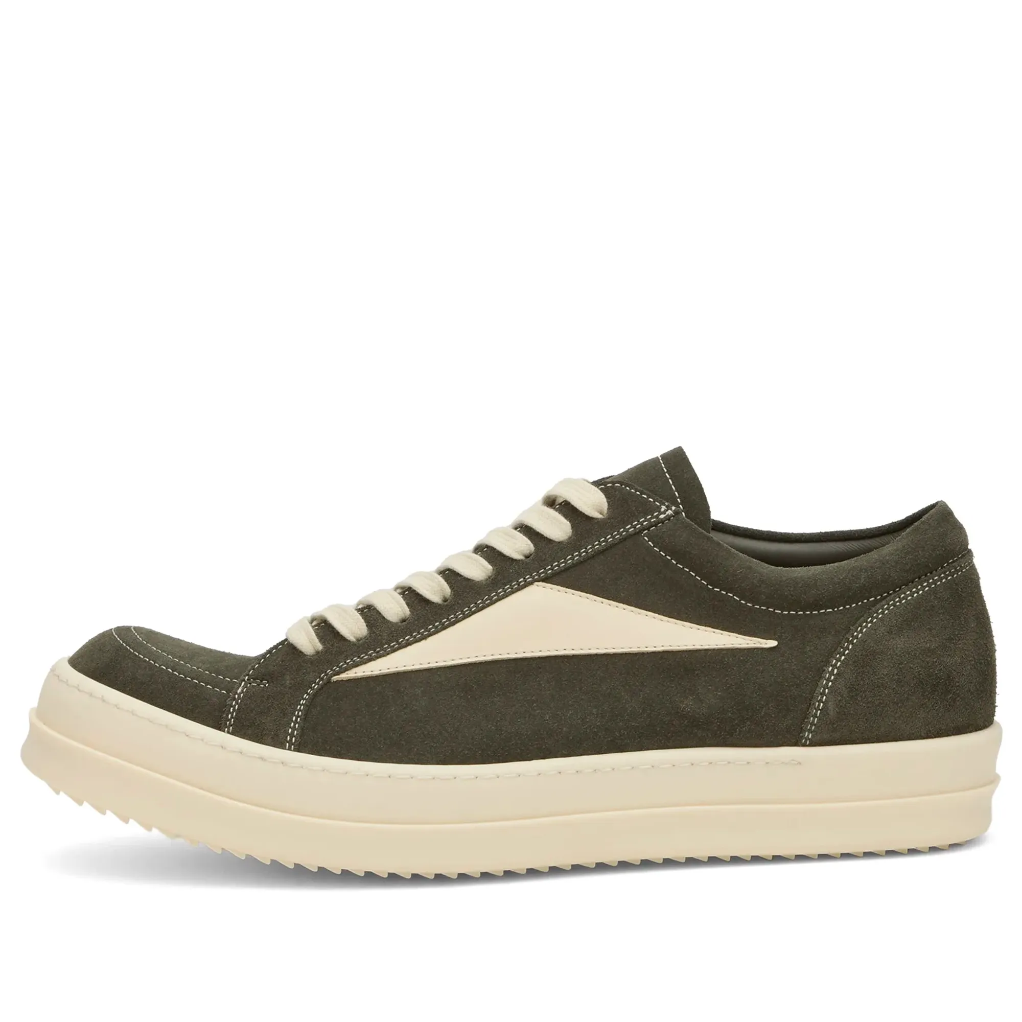 Rick Owens Men's Vintage Sneaks Euca/Milk/Milk
