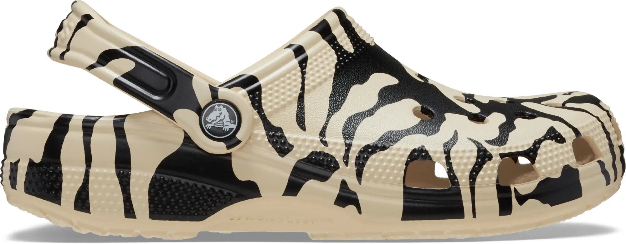 Crocs | Unisex | Classic Woodcut Floral | Clogs | Shitake | W2/M1