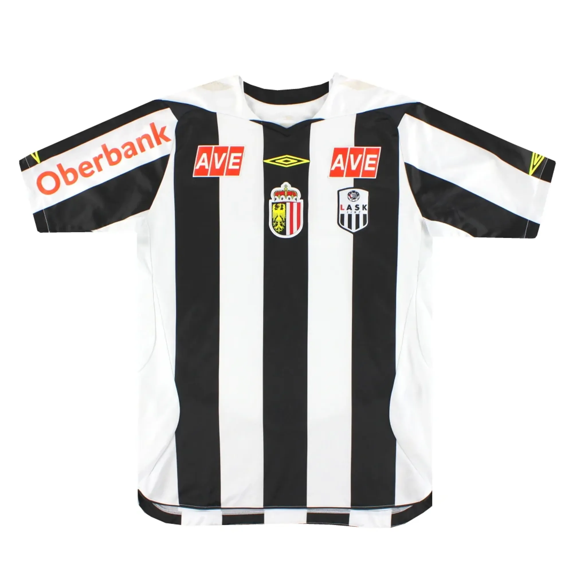 2009-10 LASK Linz Umbro Home Shirt L - Other European Clubs / Very Good 