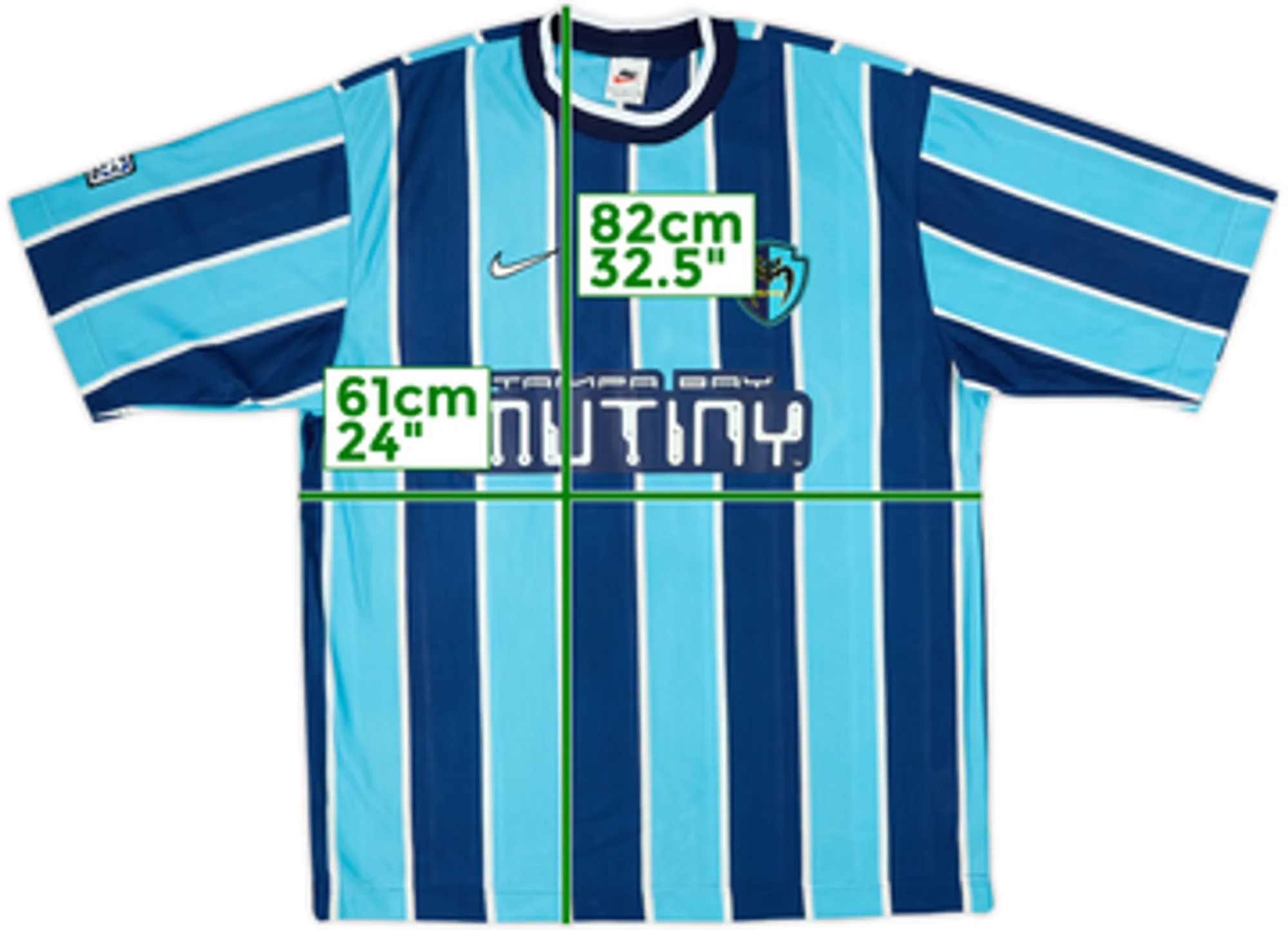 1997 Tampa Bay Mutiny Home Shirt - 10/10 - (L)