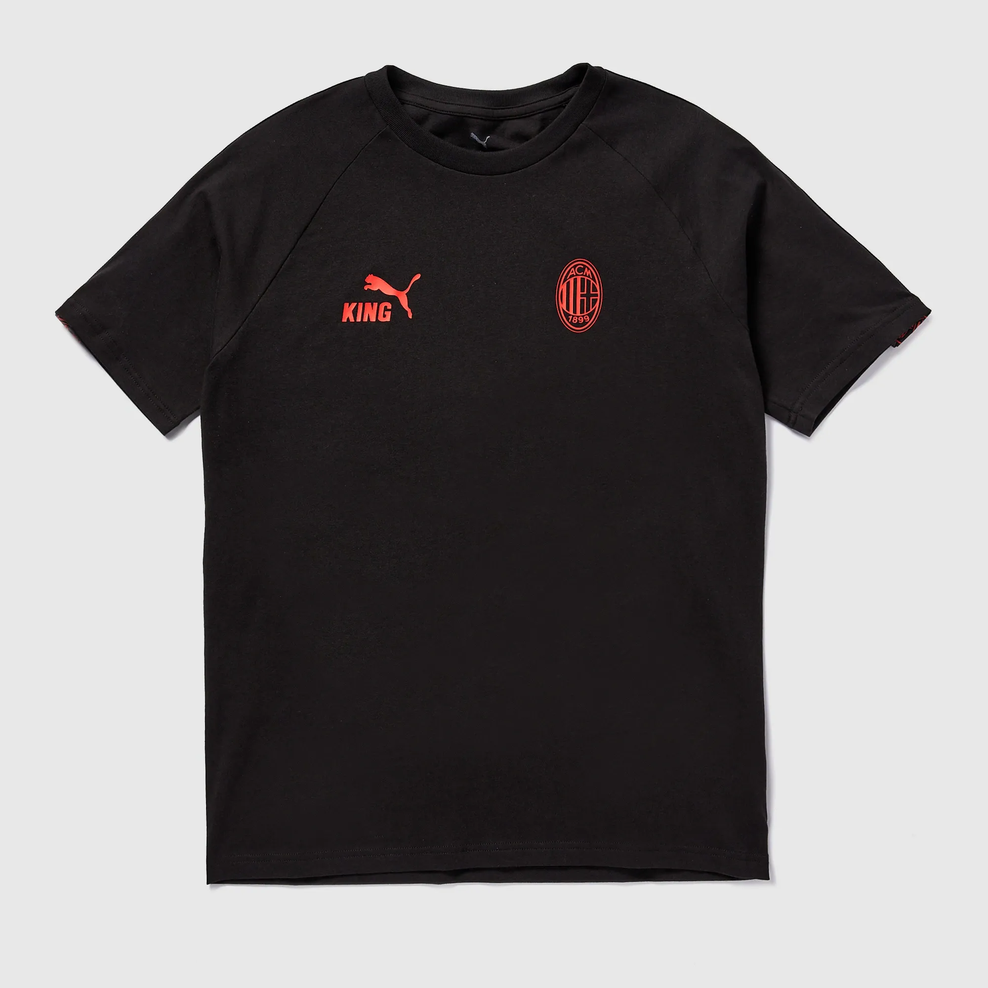 Puma AC Milan 25 26 King T Shirt Puma Black Red Fire
