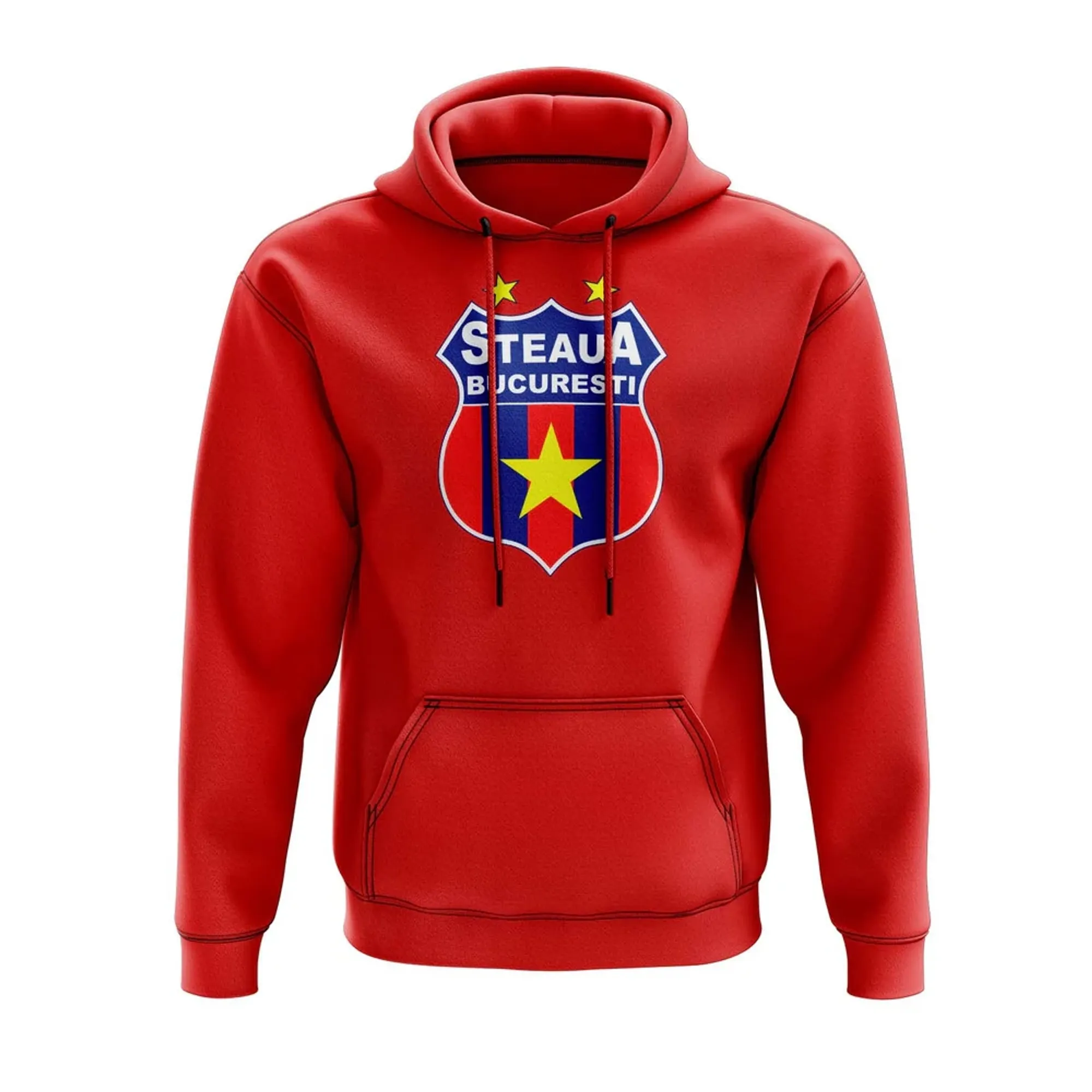 Steaua Bucharest Logo Hoody (Red)