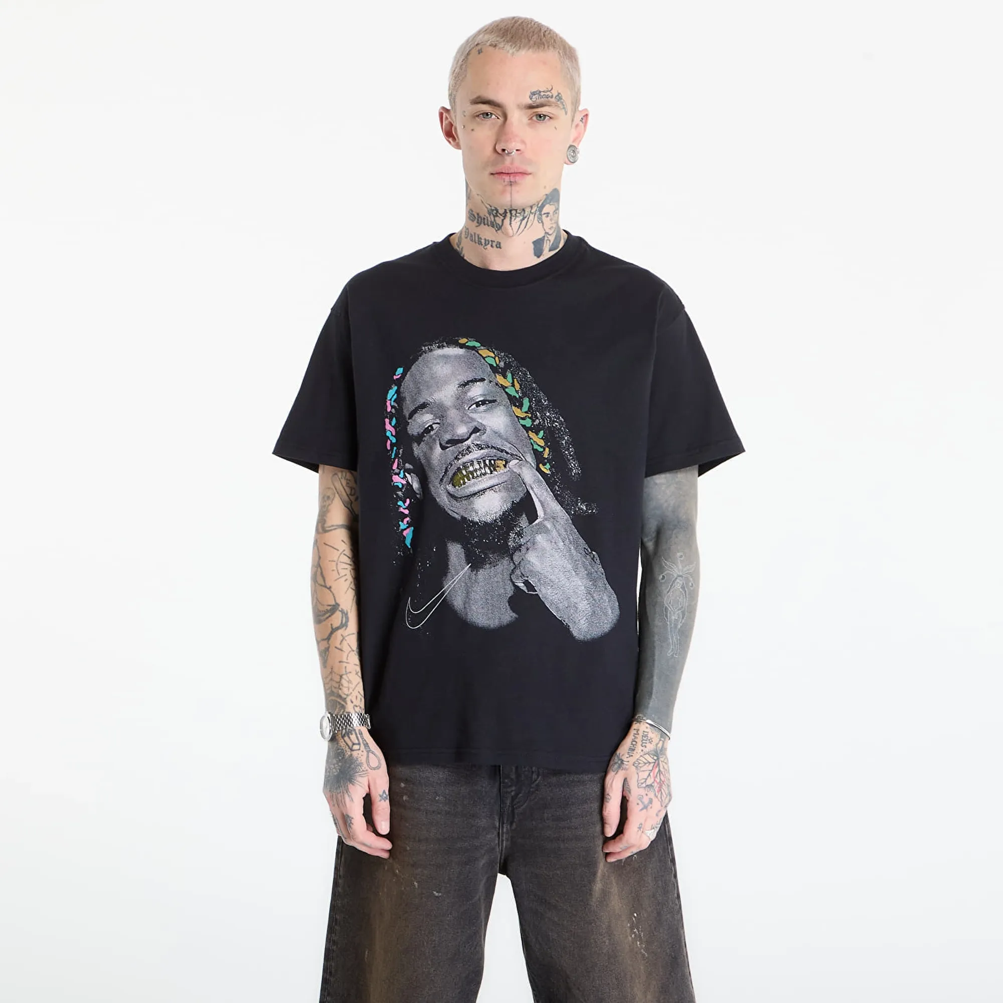 T-Shirt Ja Men's Nike Basketball T-Shirt Black/ Anthracite M