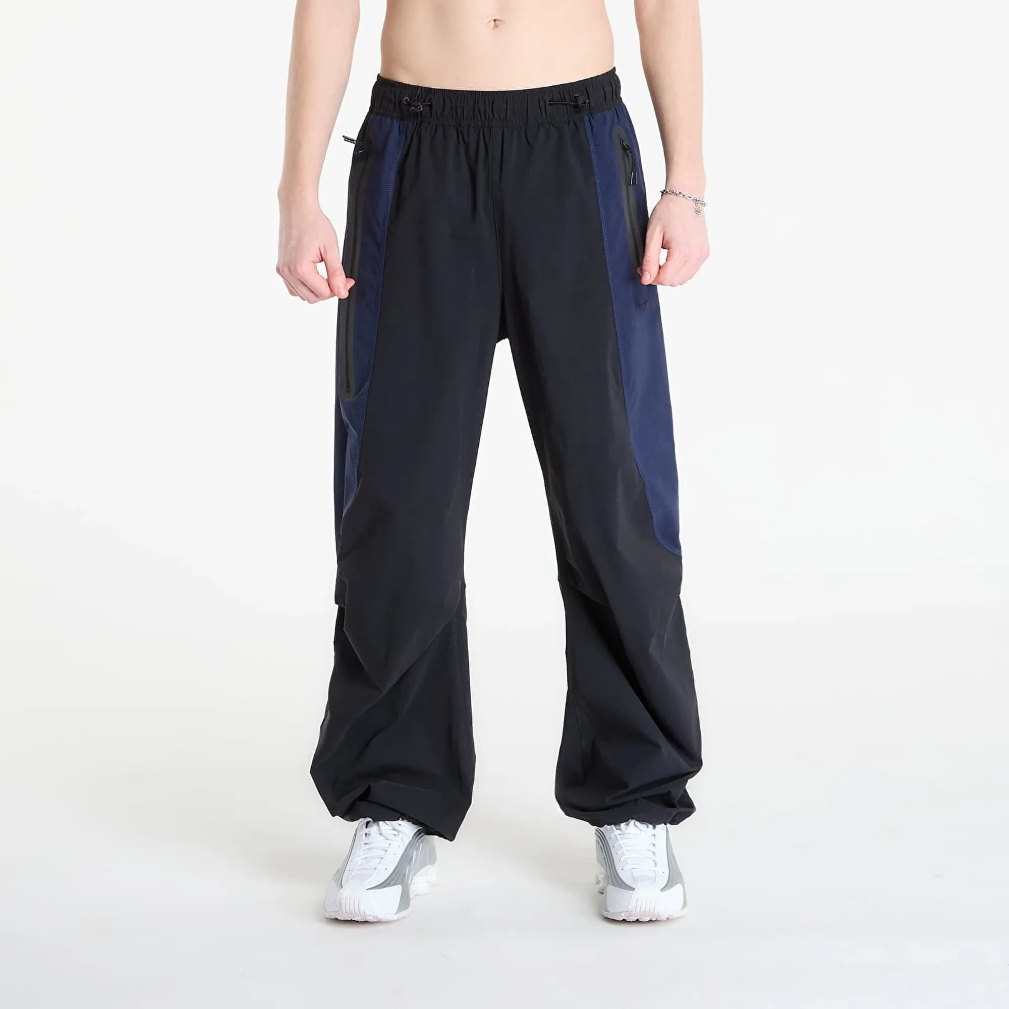 Pants Nike Tech Men's Dri-Fit Woven Color-Block Pants Black/ Obsidian/ Black Xxl