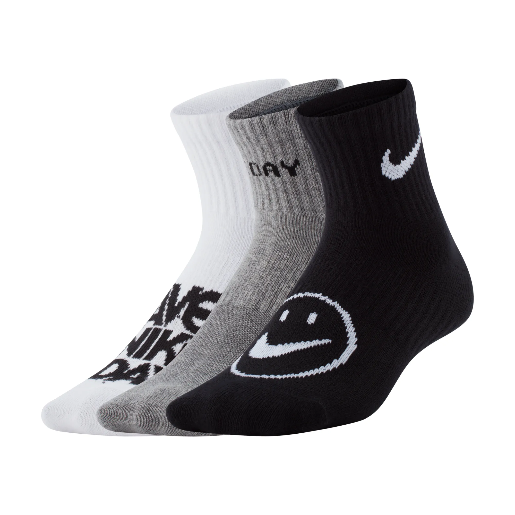 Nike Everyday Older Kids' Lightweight Ankle Socks - Multi-Colour