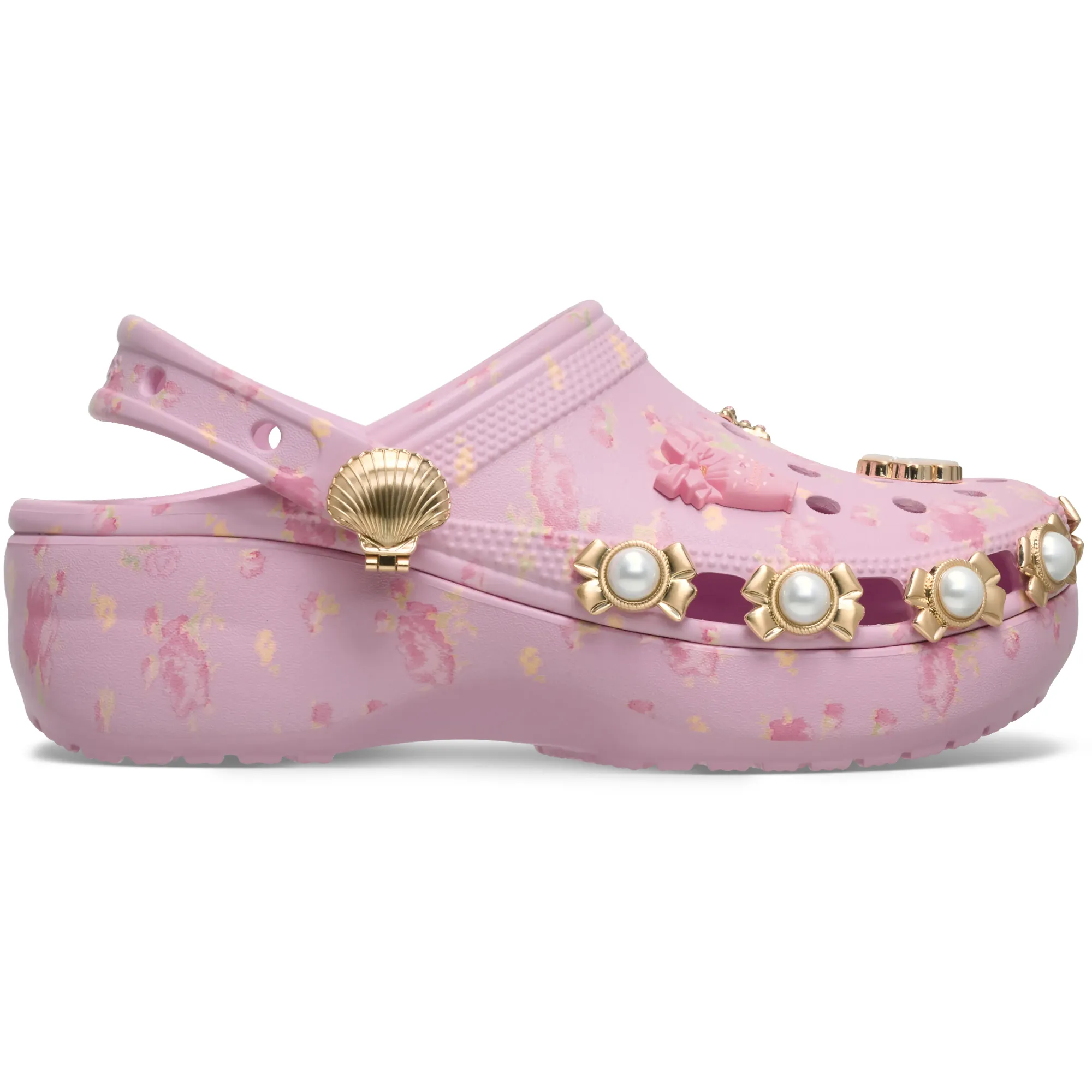 Crocs | Women | LoveShackFancy Classic Platform | Clogs | Ballerina Pink | 8