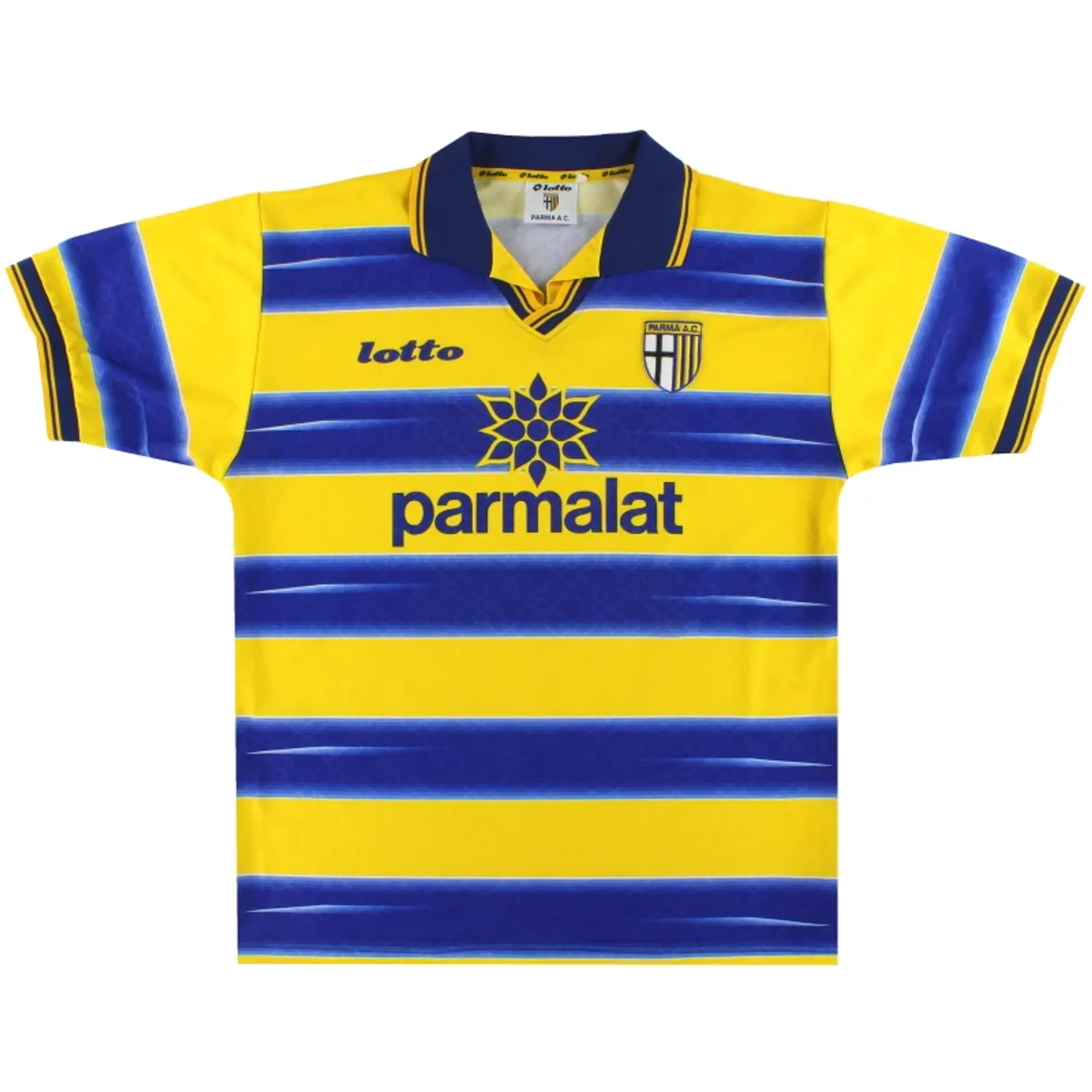 1998-99 Parma Lotto Home Shirt XL - Parma / Excellent 