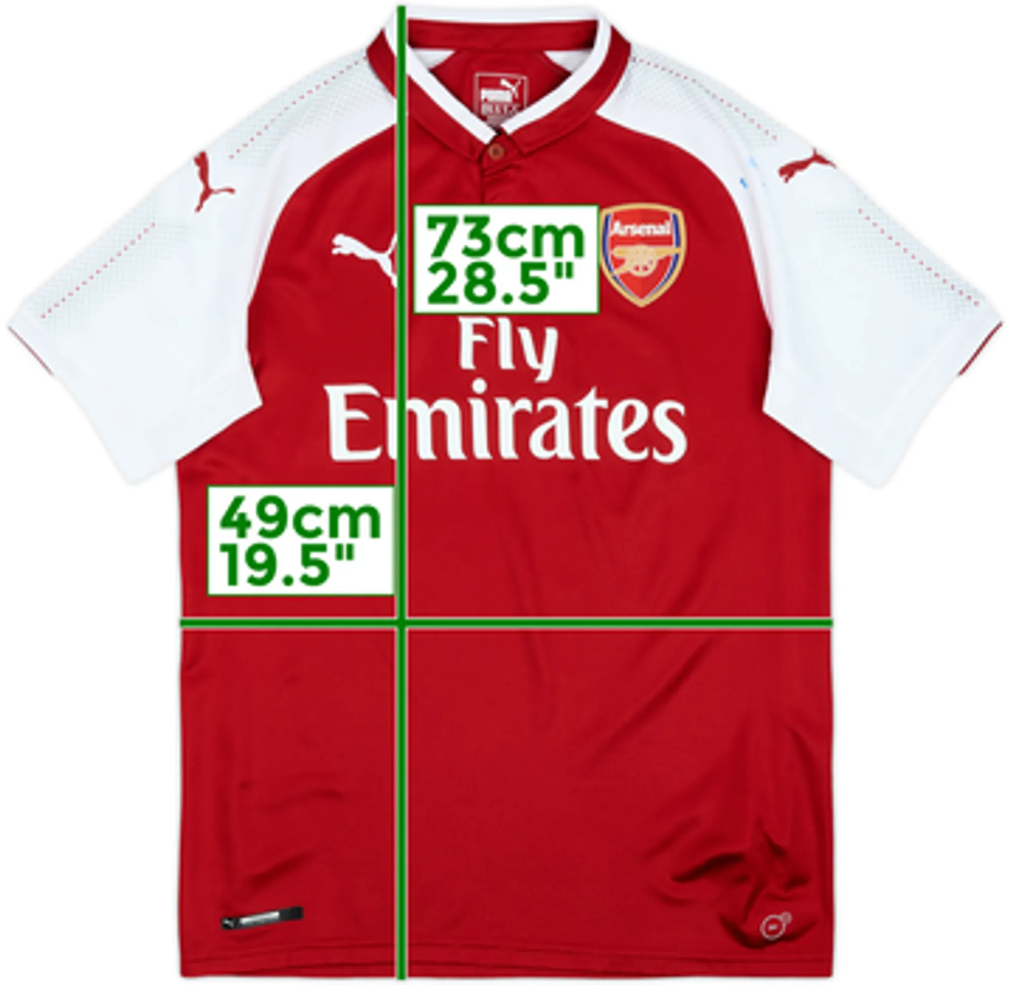 2017-18 Arsenal Home Shirt - 6/10 - (XL.Boys)