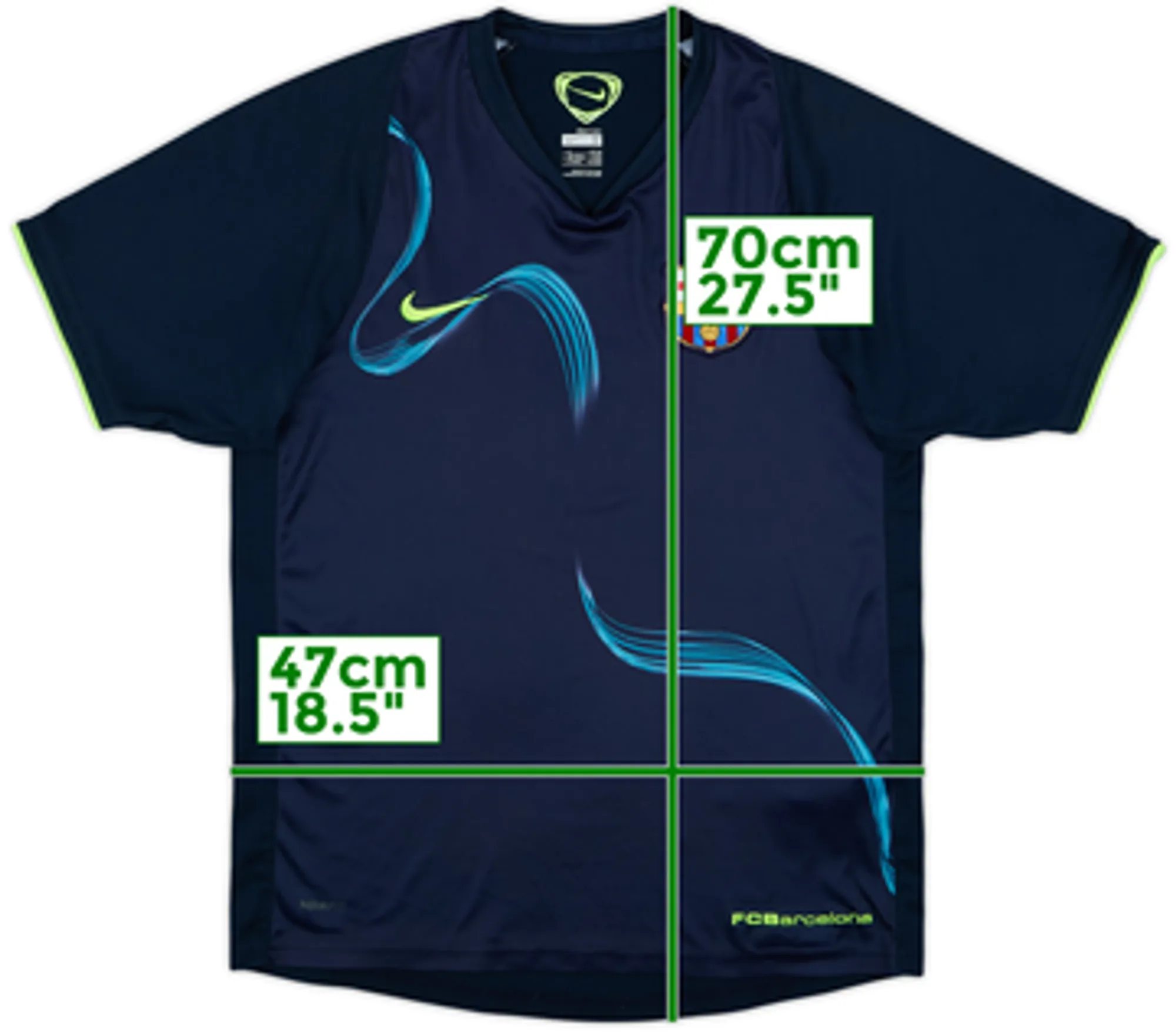 2008-09 Barcelona Nike Training Shirt - 10/10 - (S)