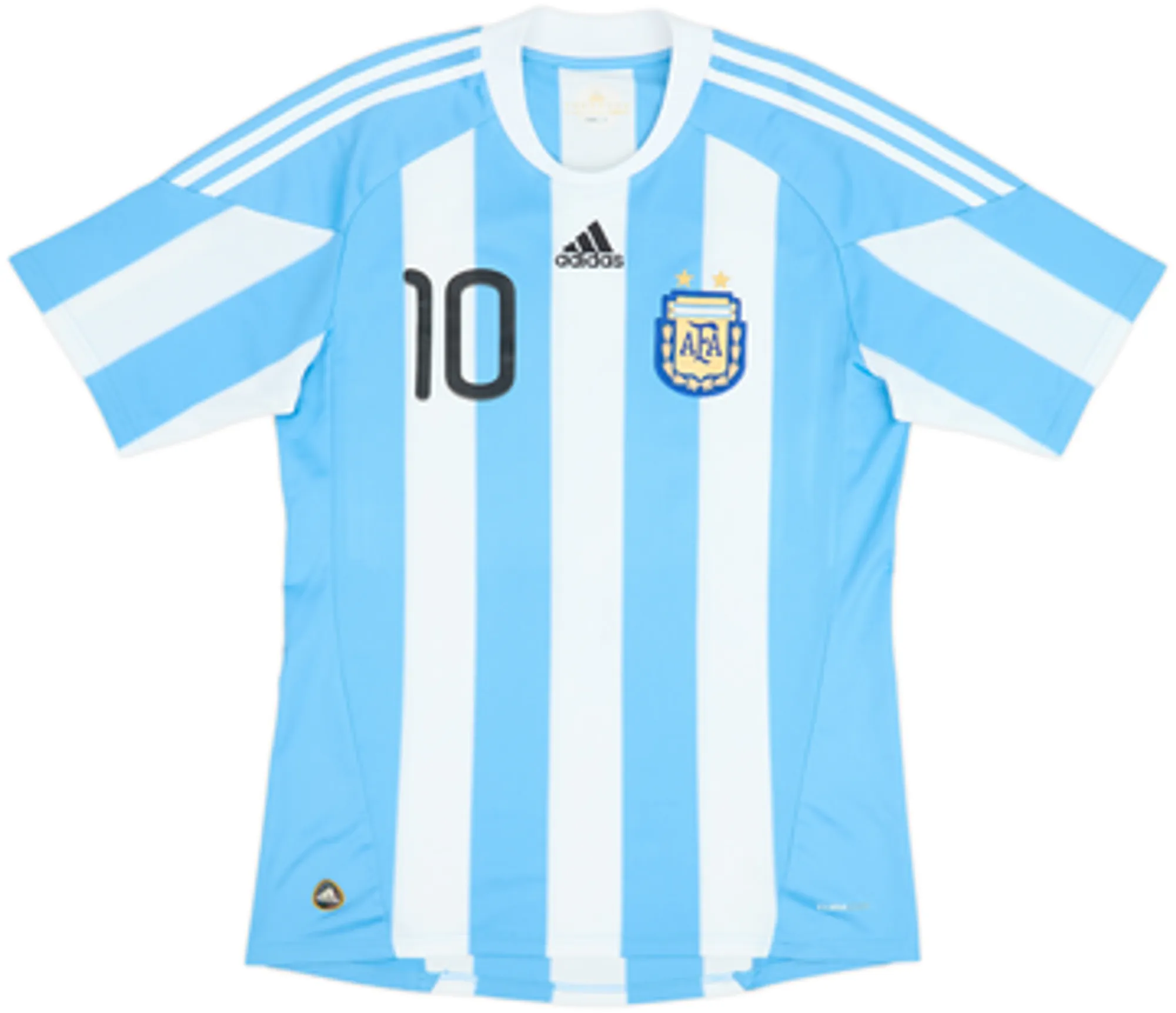 2010-11 Argentina Home Shirt Messi #10 - 8/10 - (S)