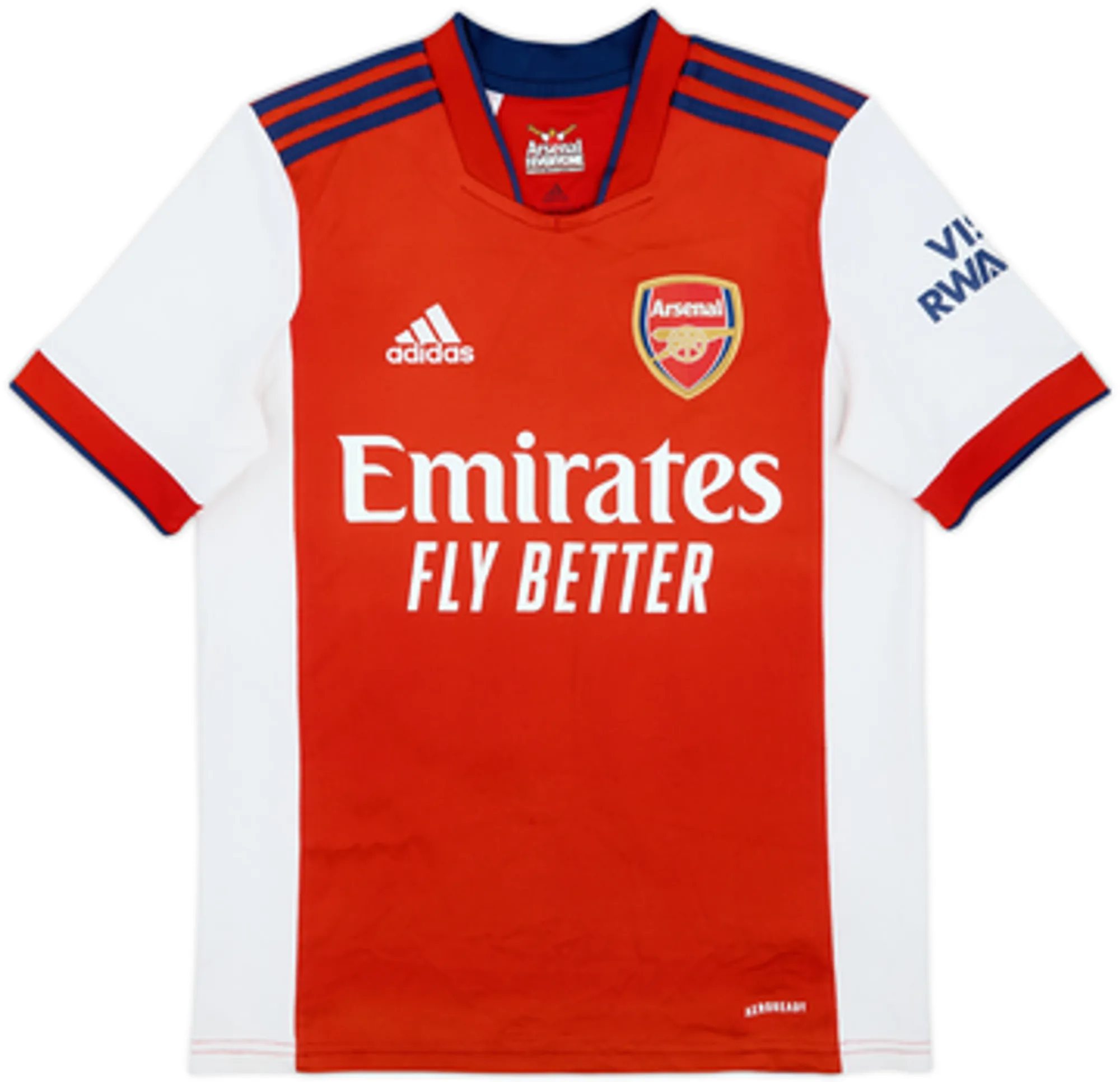 2021-22 Arsenal Home Shirt Smith Rowe #10 - 6/10 - (L.Boys)