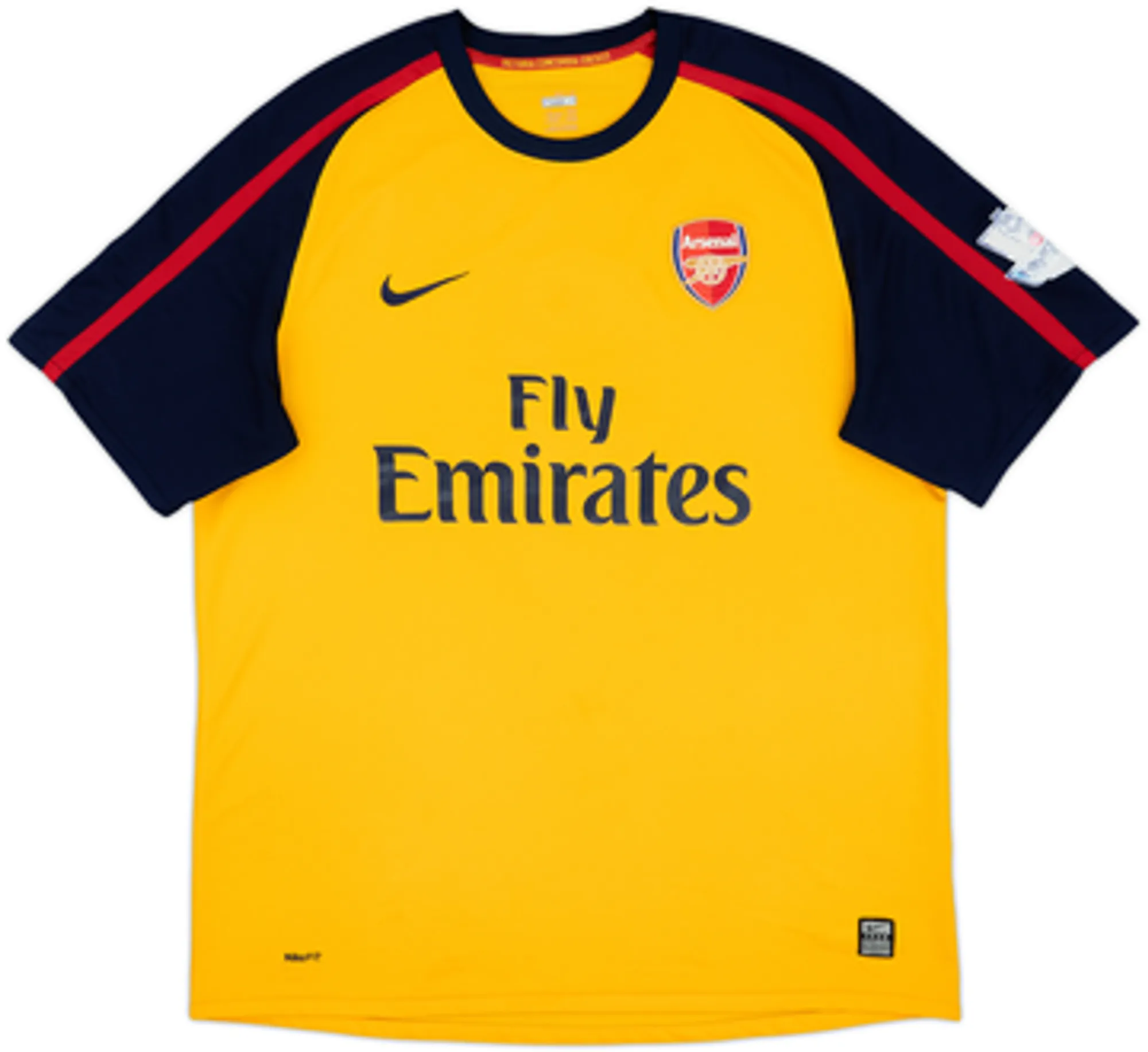 2008-09 Arsenal Away Shirt Nasri #8 - 5/10 - (XL)