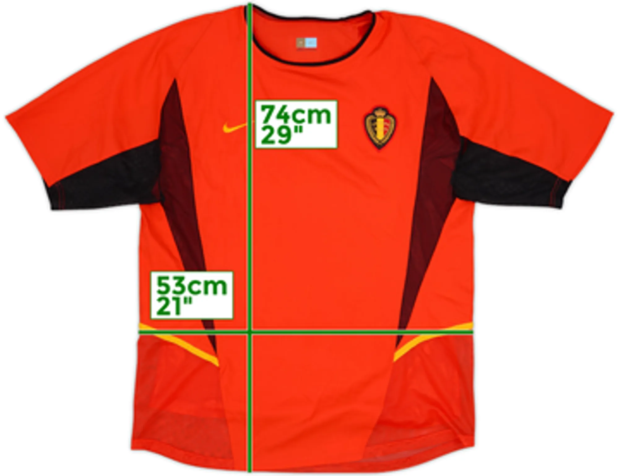 2002-04 Belgium Player Issue Home Shirt - 9/10 - (M)