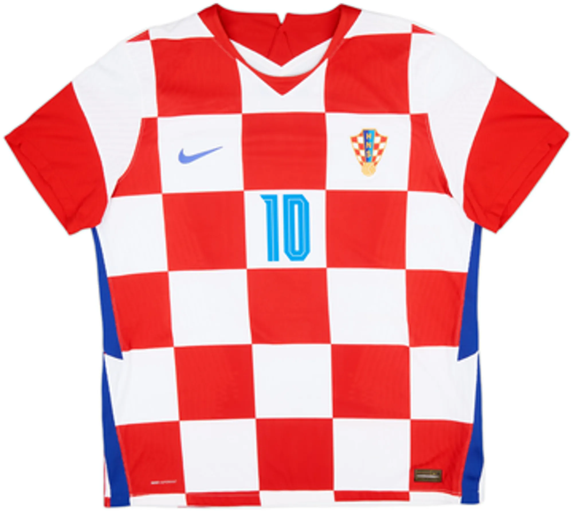 2020-21 Croatia Home Shirt Modric #10 - 9/10 - (XL)