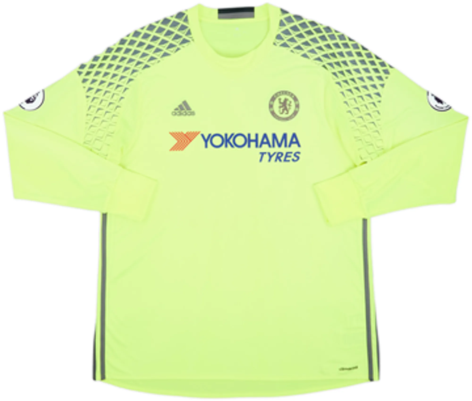 2016-17 Chelsea GK Shirt Courtois #13 - 9/10 - (XL)