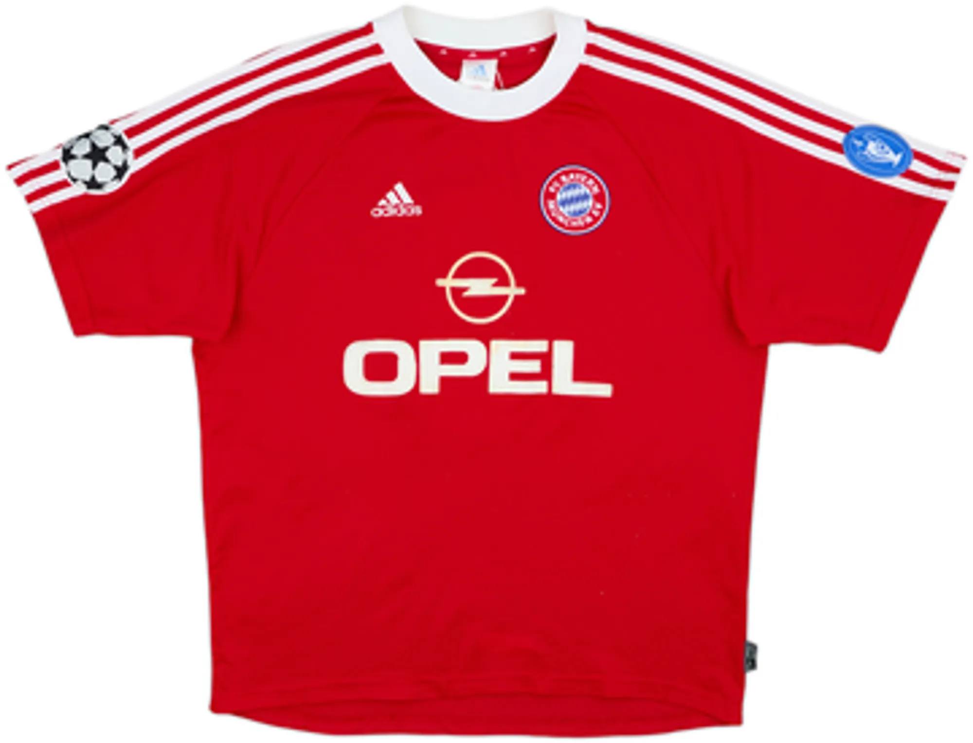 2001-02 Bayern Munich CL Shirt Elber #9 - 6/10 - (L)