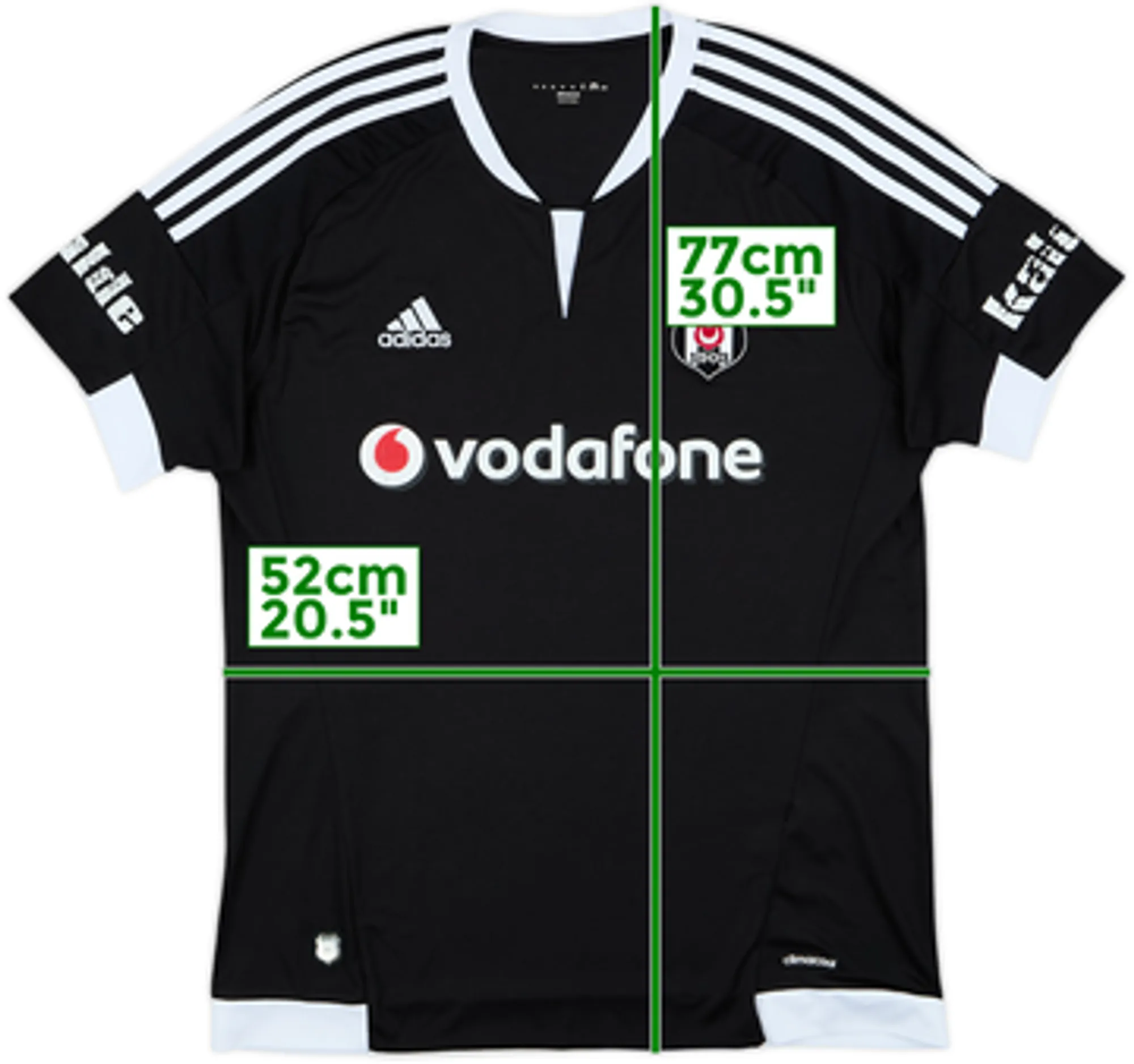 2015-16 Besiktas Third Shirt - 5/10 - (XL)